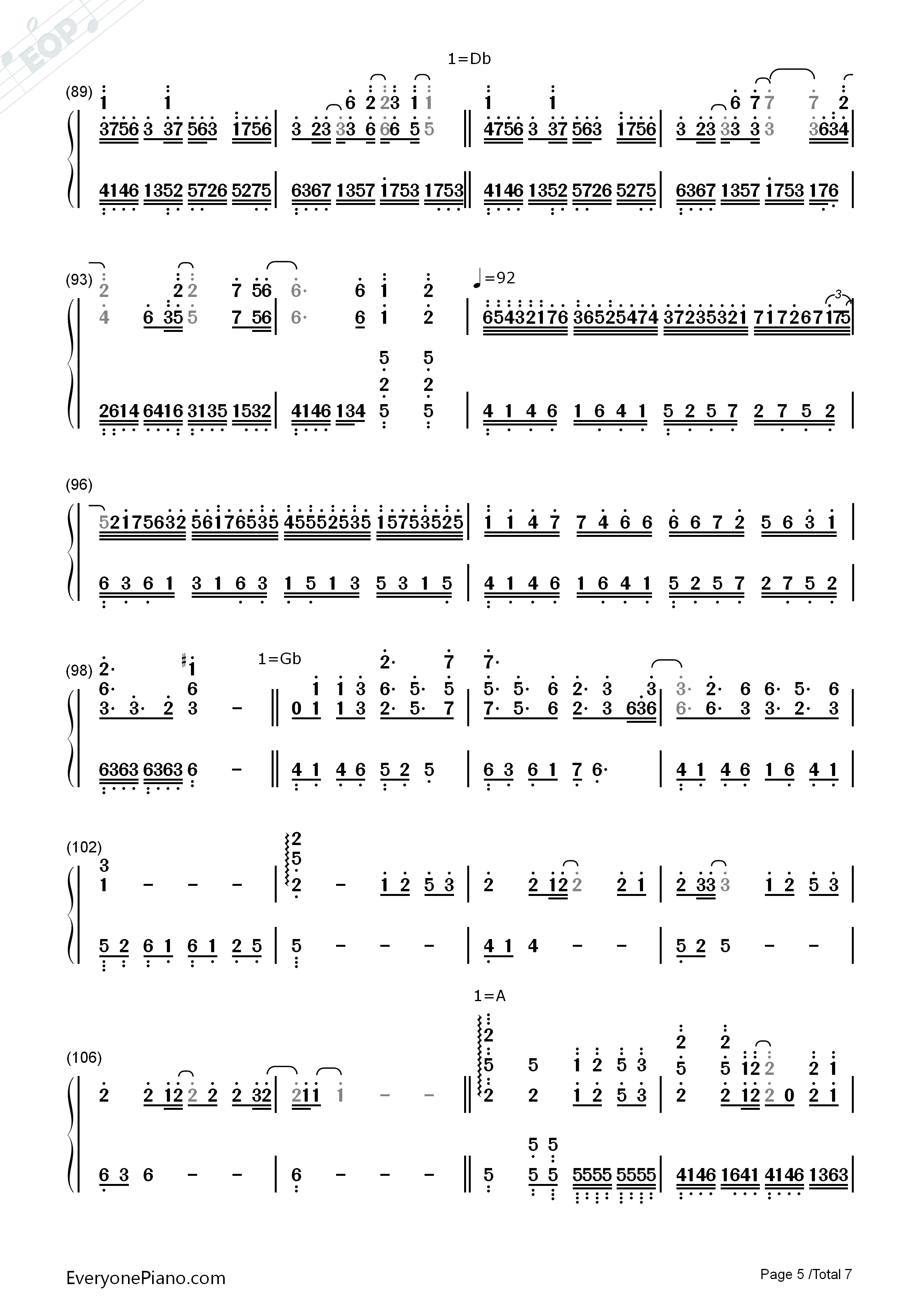 月夜に舞う恋の花钢琴简谱_ういにゃす演唱