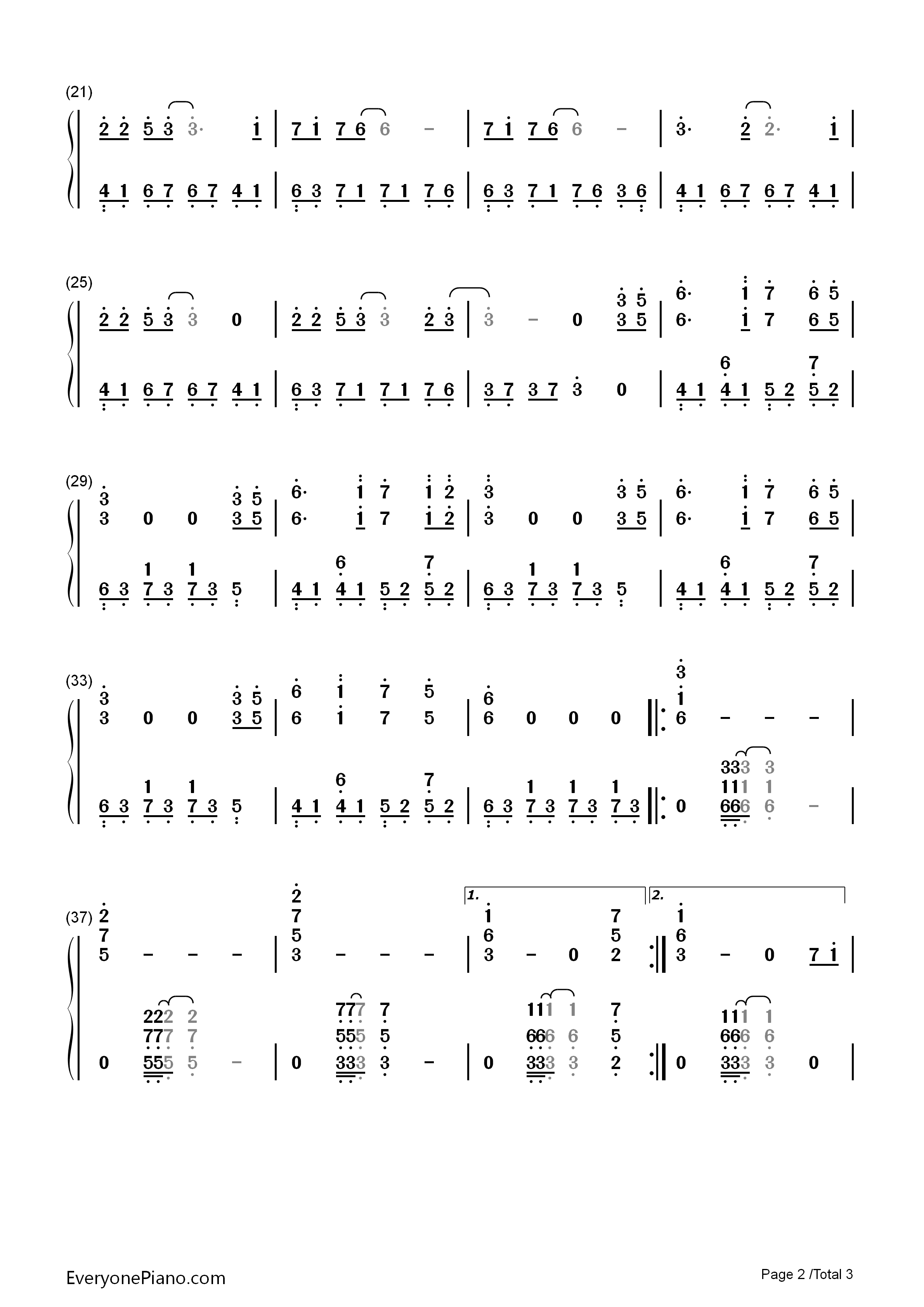 重回心灵花园钢琴简谱_Andemund_Orchestra演唱