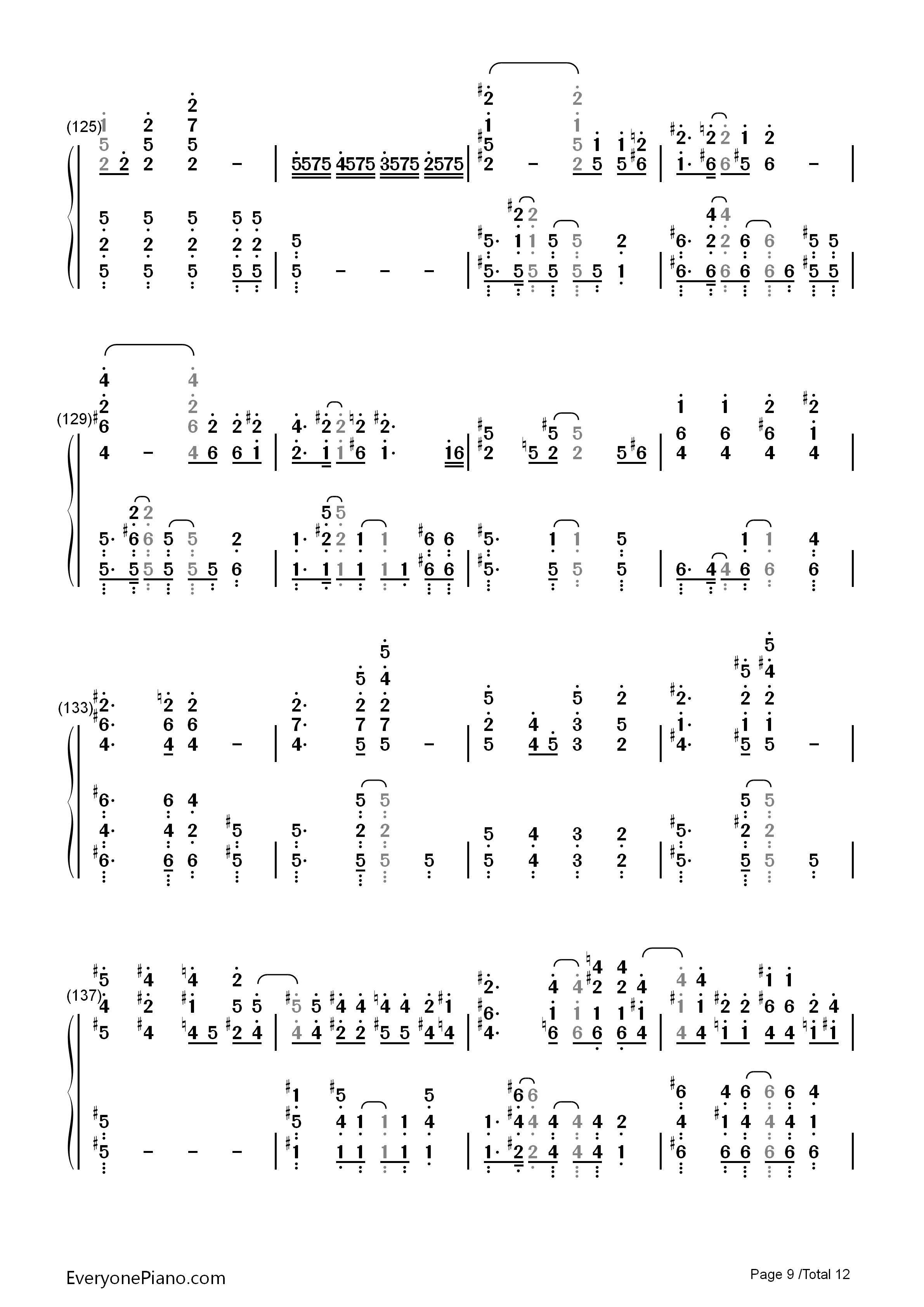 M@STERPIECE钢琴简谱_765PRO_ALLSTARS演唱