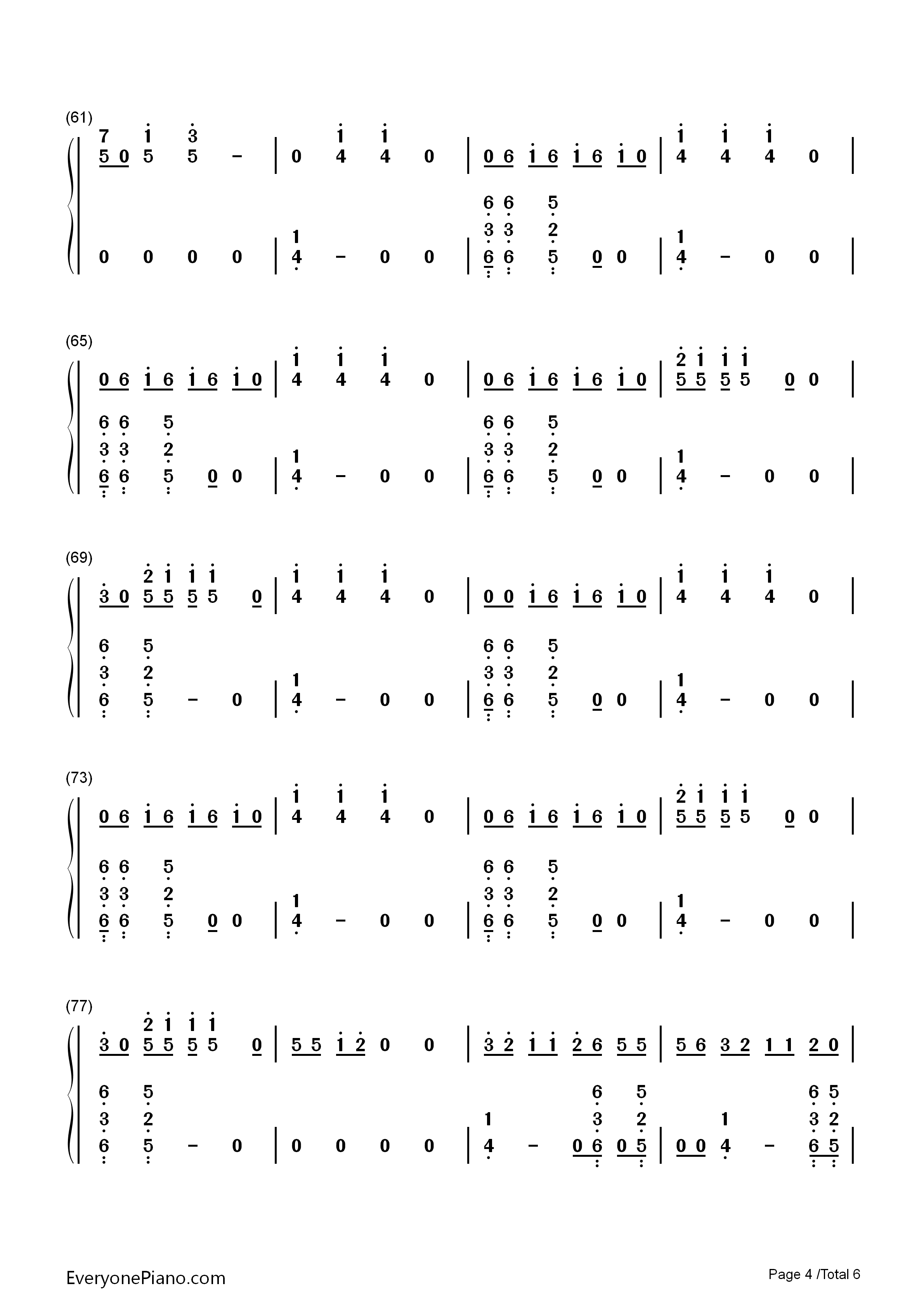 Teenage_Dream钢琴简谱_Katy_Perry演唱