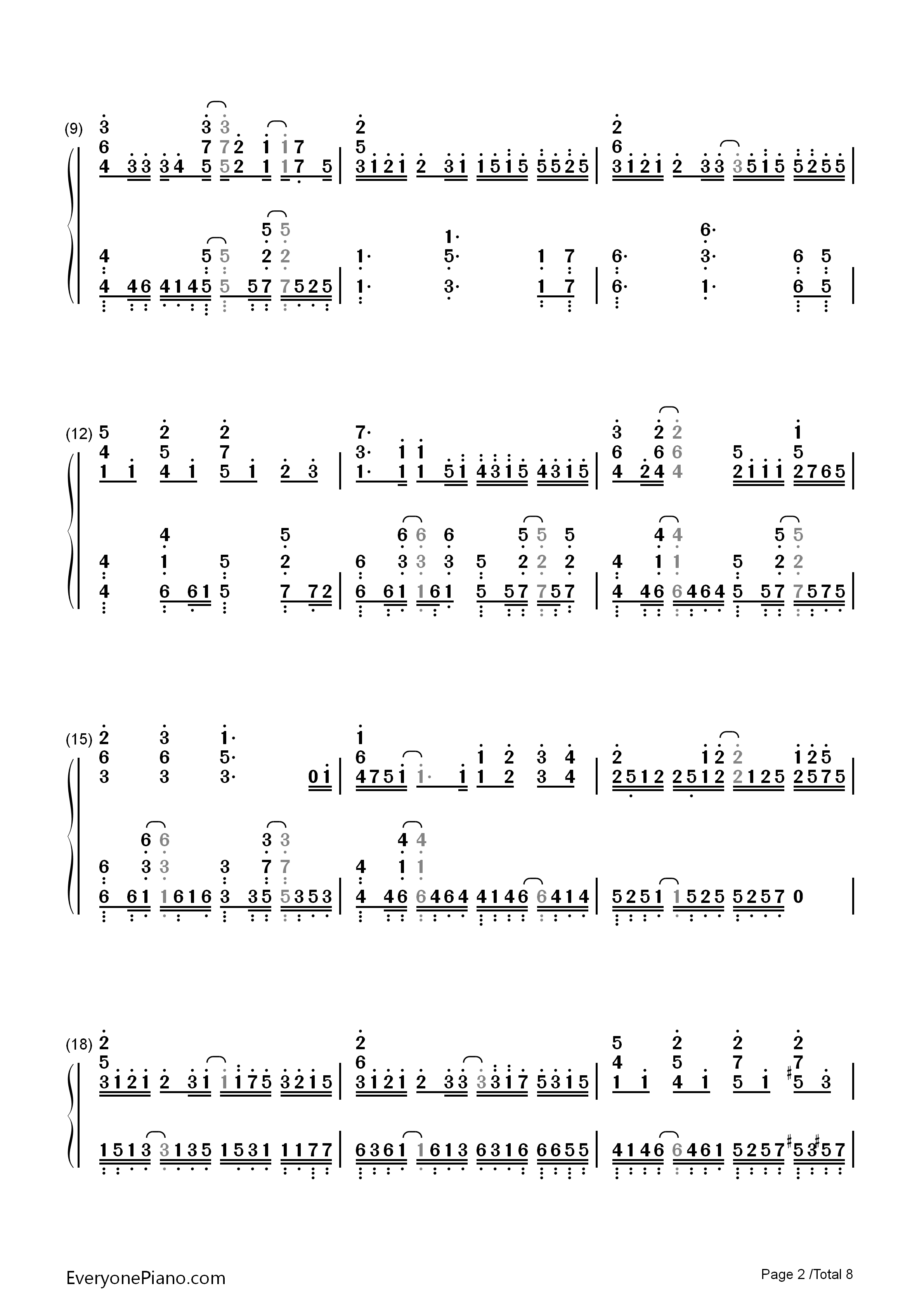 初嵐钢琴简谱_初音未来演唱