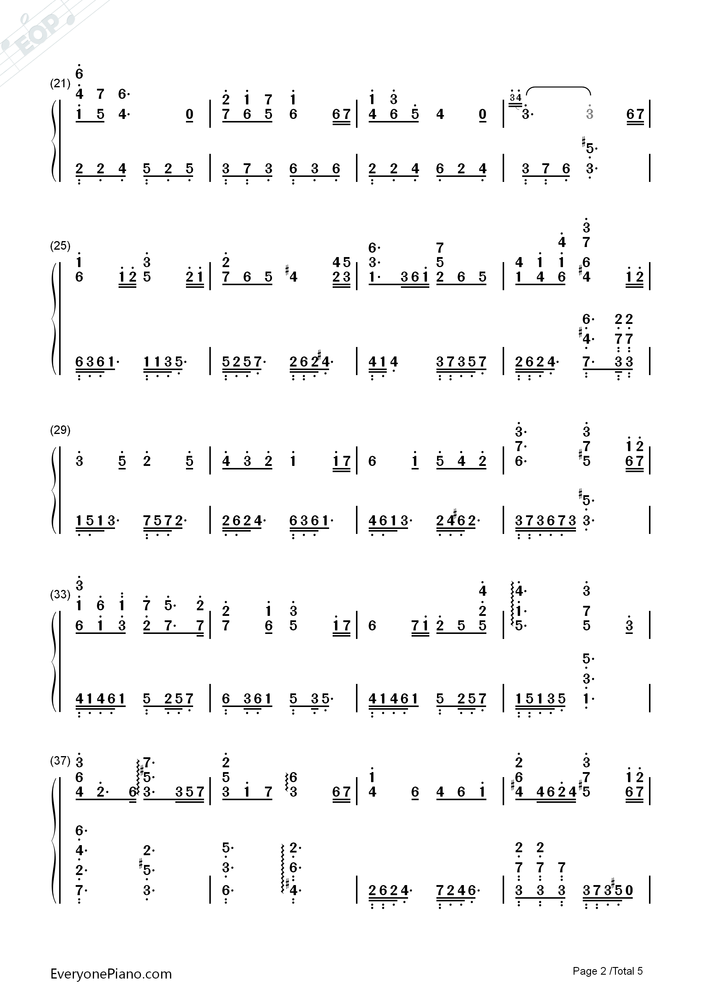 十亿光年的距离钢琴简谱_V.K克演唱