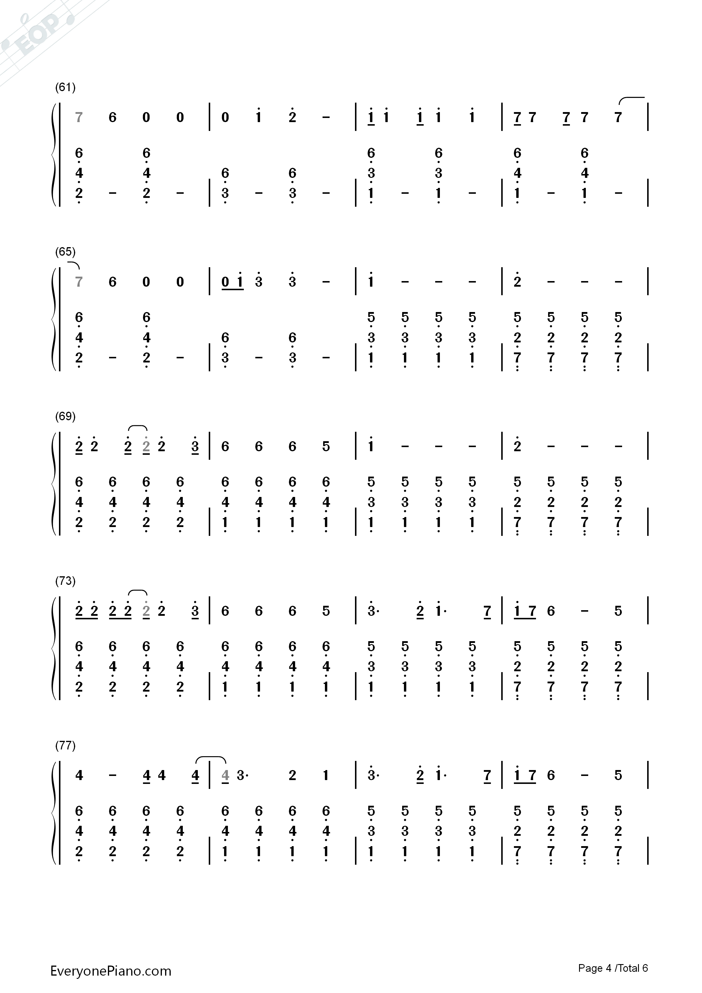 I_Know_Places钢琴简谱_Taylor_Swift演唱