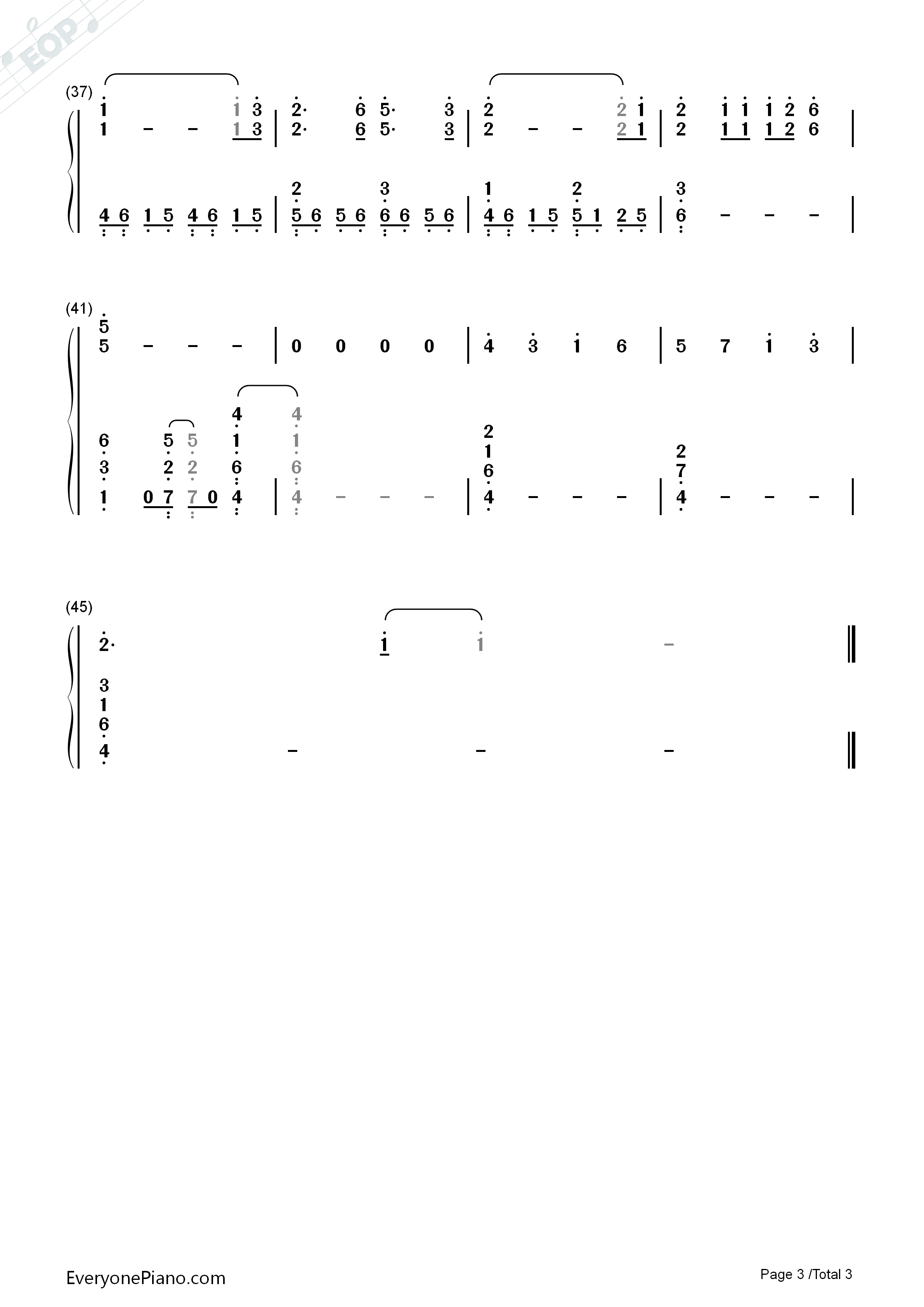 神様はじめました钢琴简谱_ハナエ_EMI音乐演唱