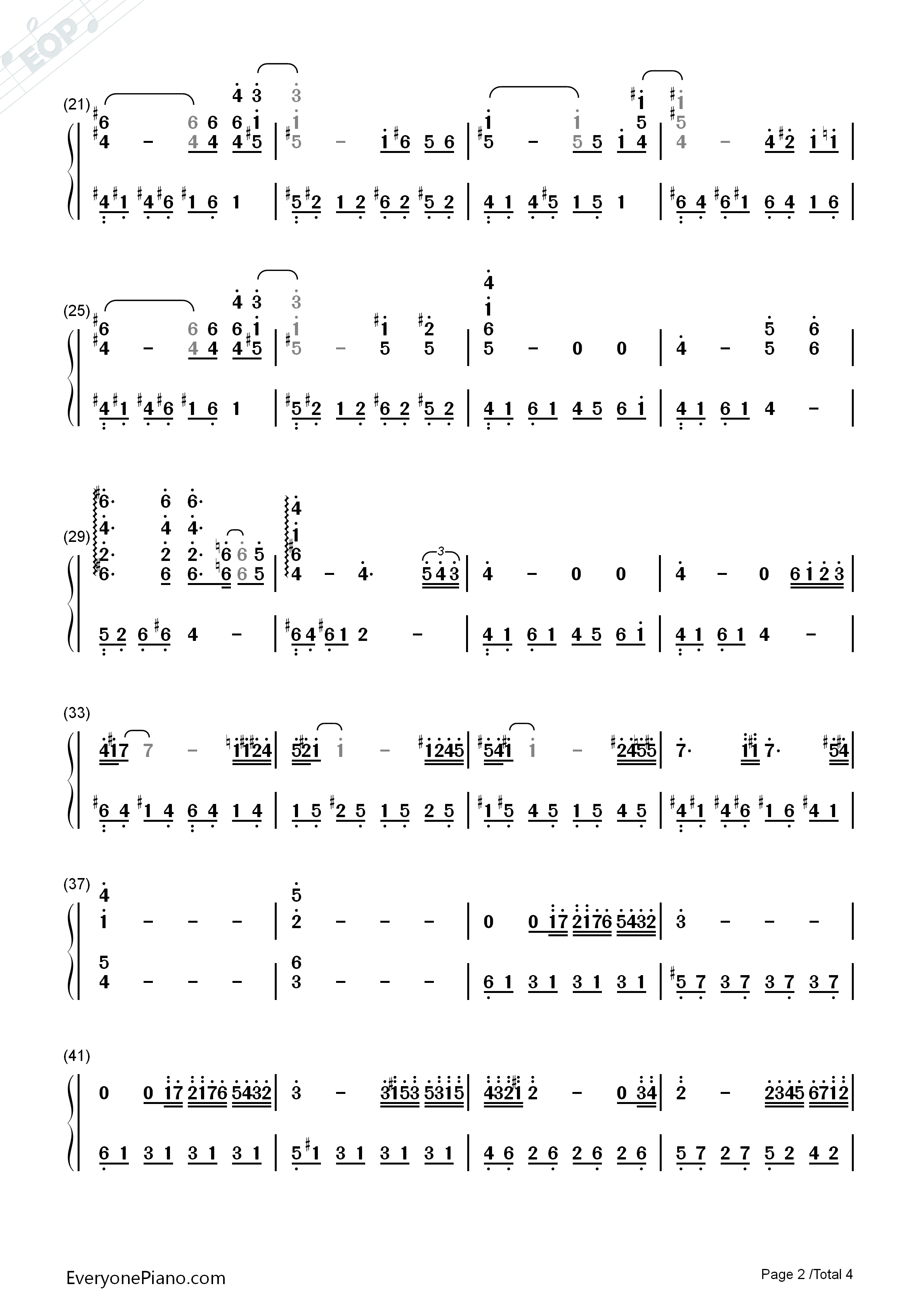 Hatsukoi钢琴简谱_久石让演唱