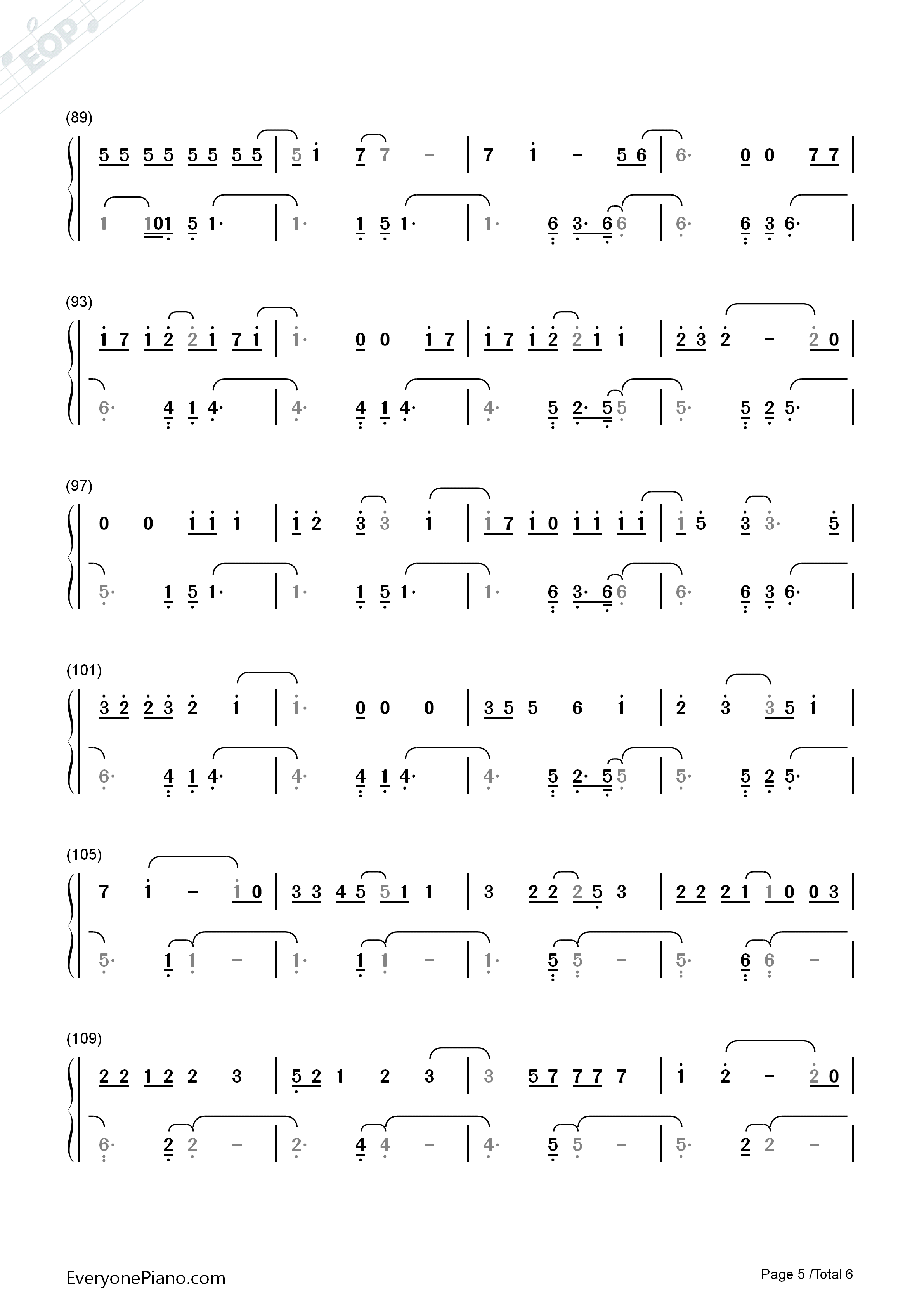 漂亮面对钢琴简谱_洛天依演唱