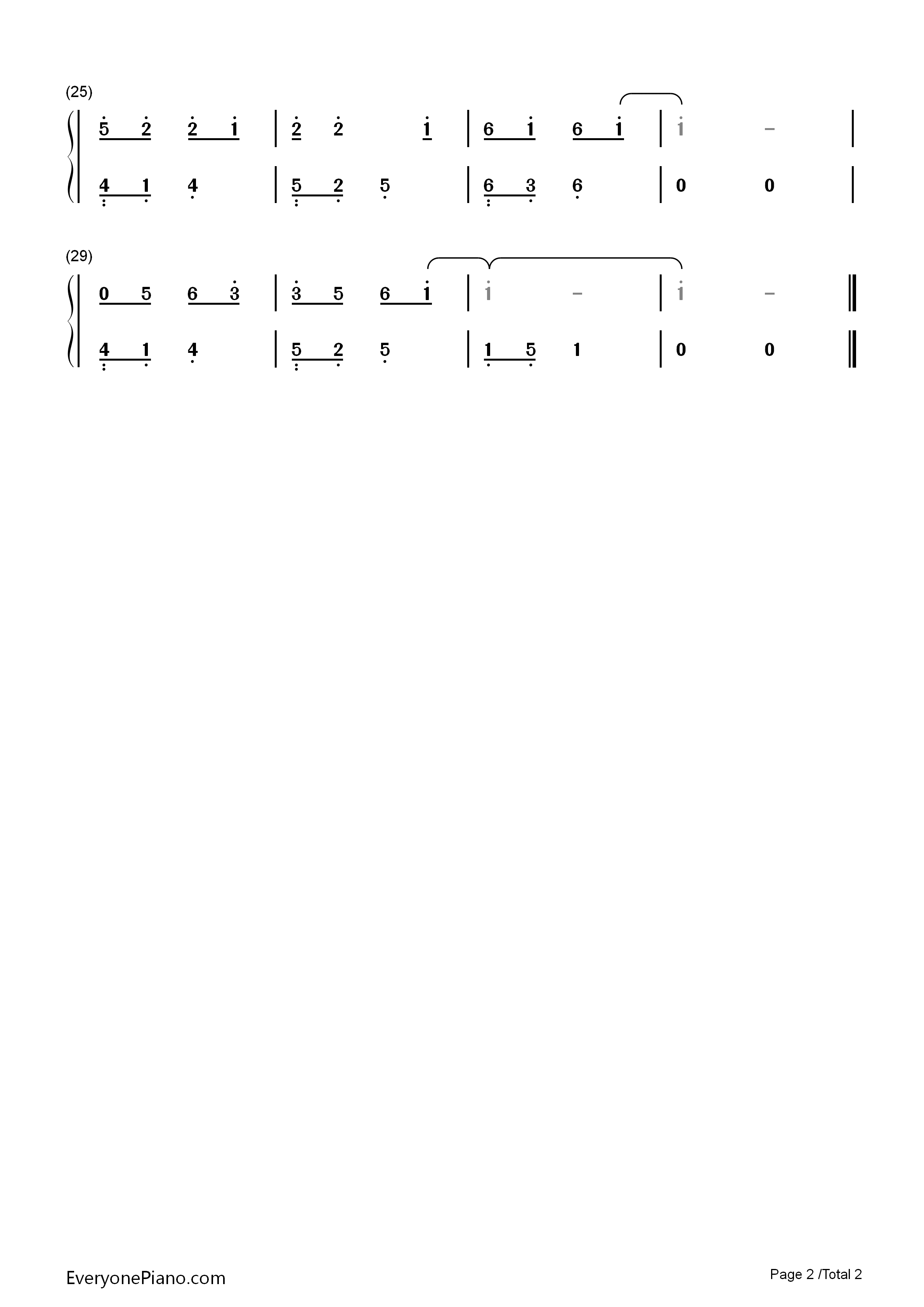 一程山路钢琴简谱_毛不易演唱