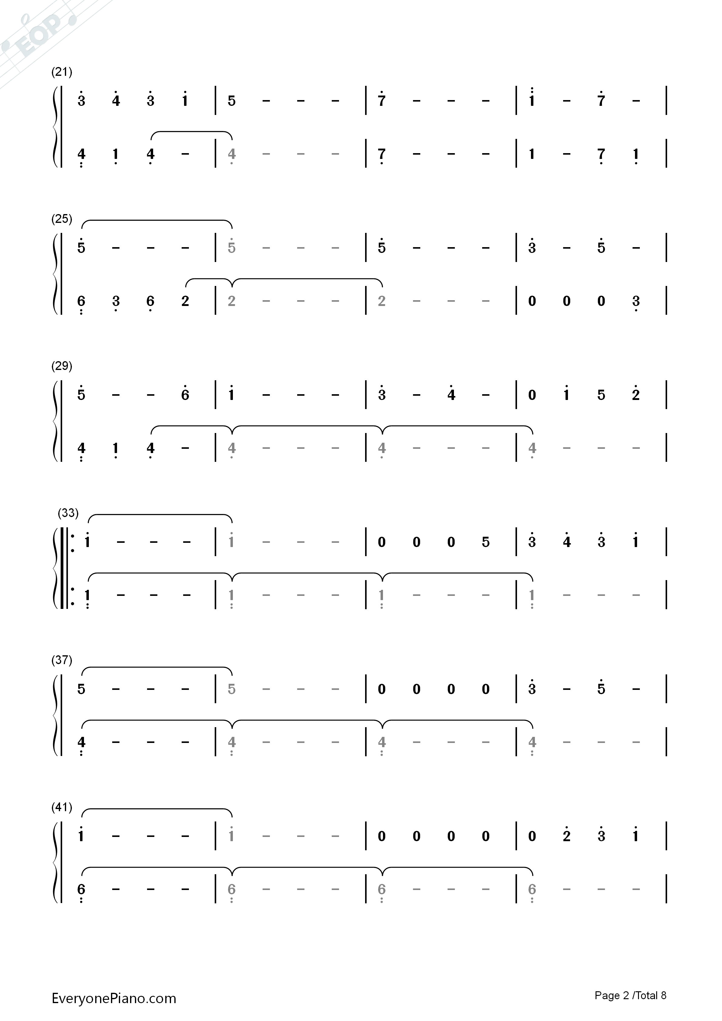 Last_Night_Good_Night钢琴简谱_初音ミク演唱