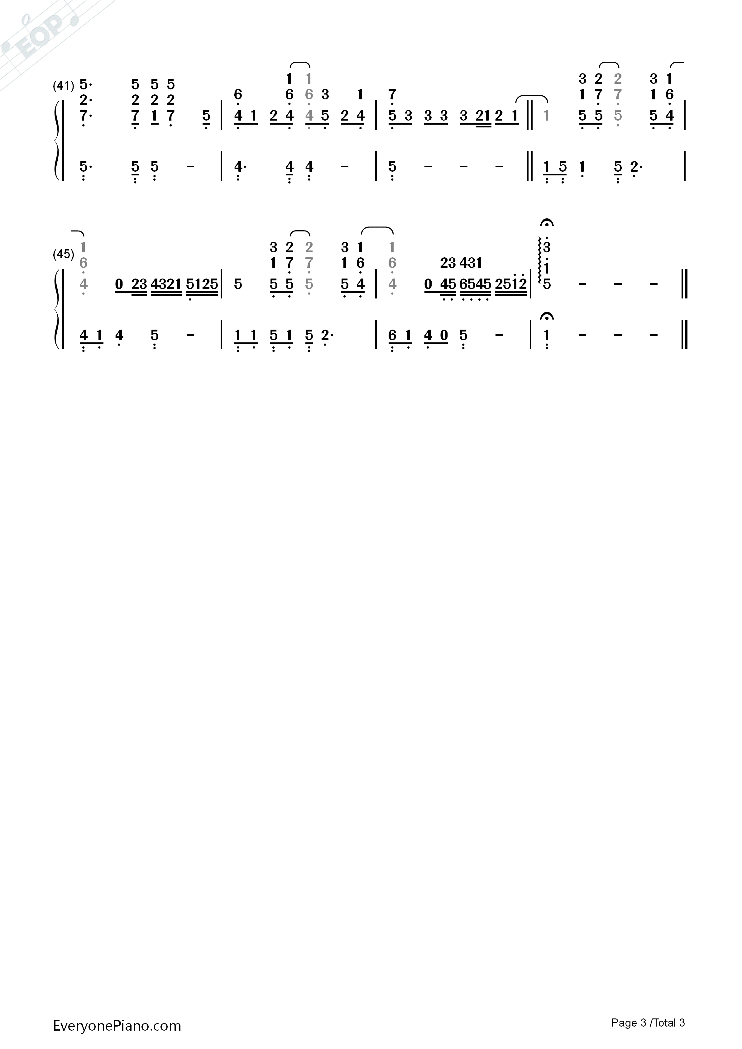 When_You_Say_Nothing_At_All钢琴简谱_Alison_Krauss演唱