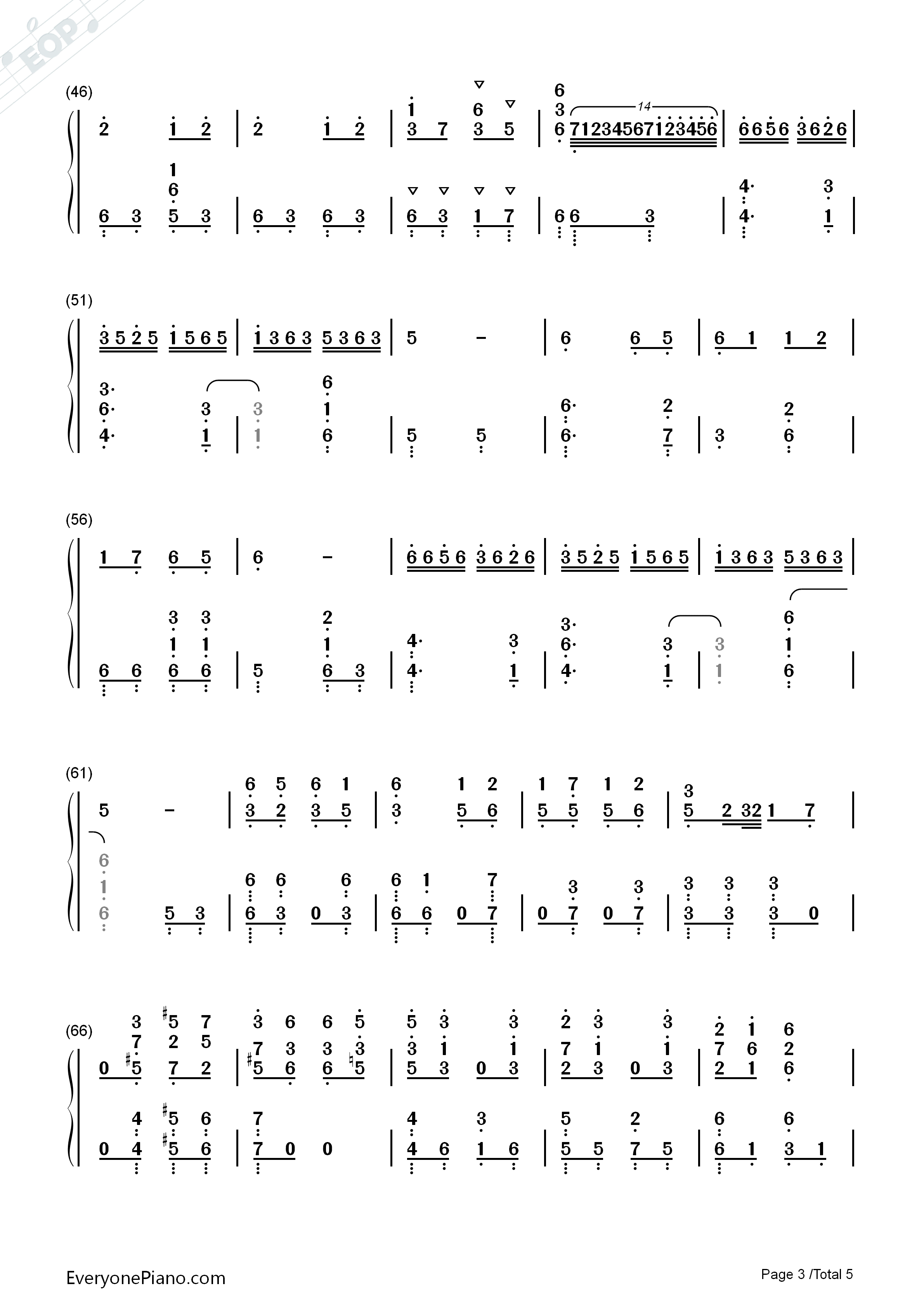 桃源恋歌钢琴简谱_GARNIDELIA演唱