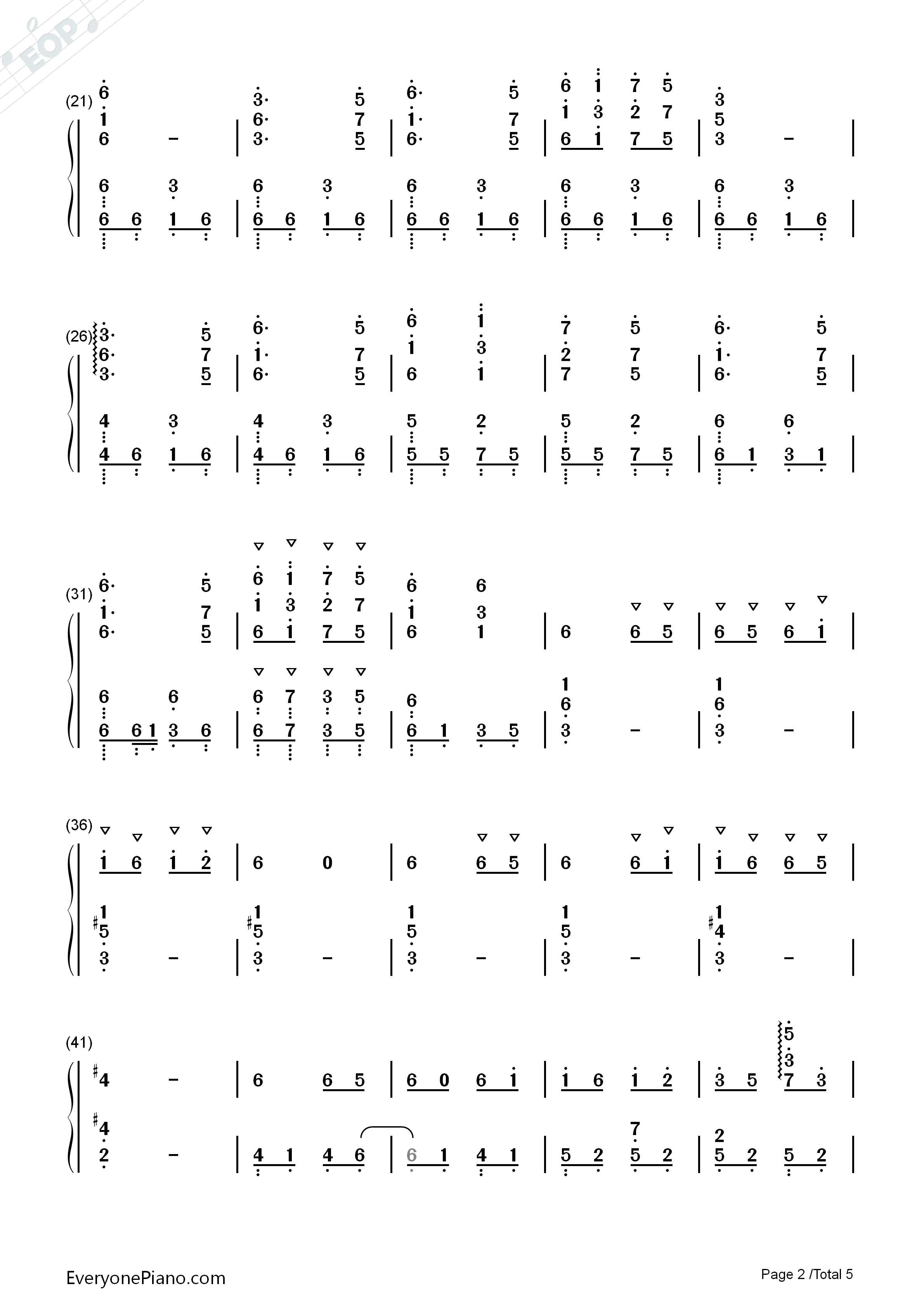 桃源恋歌钢琴简谱_GARNIDELIA演唱