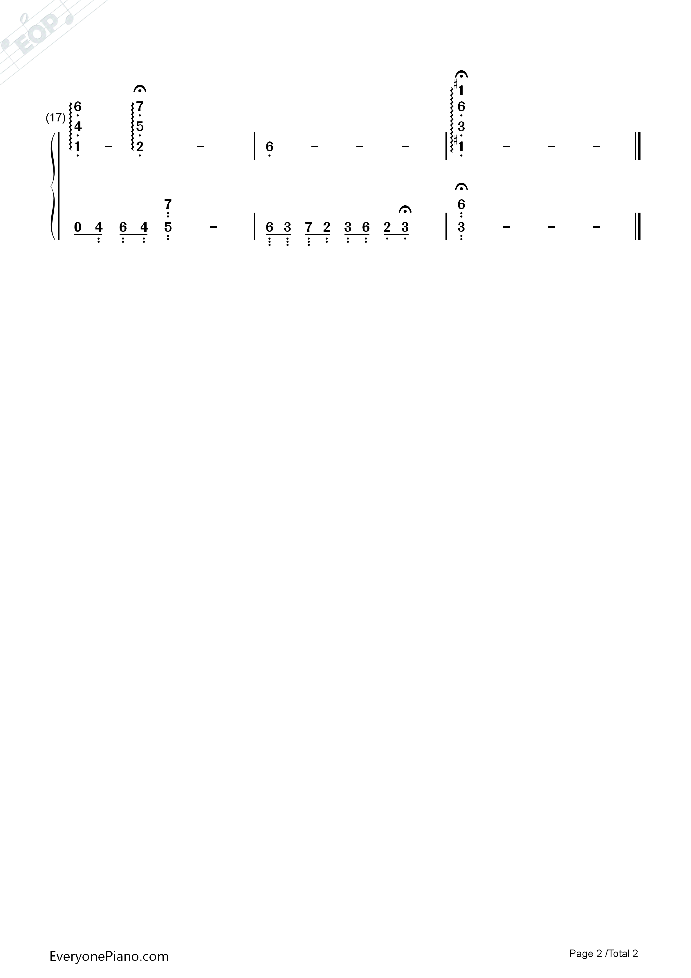 Shall_Never_Surrender钢琴简谱_Jason_Shyboy演唱