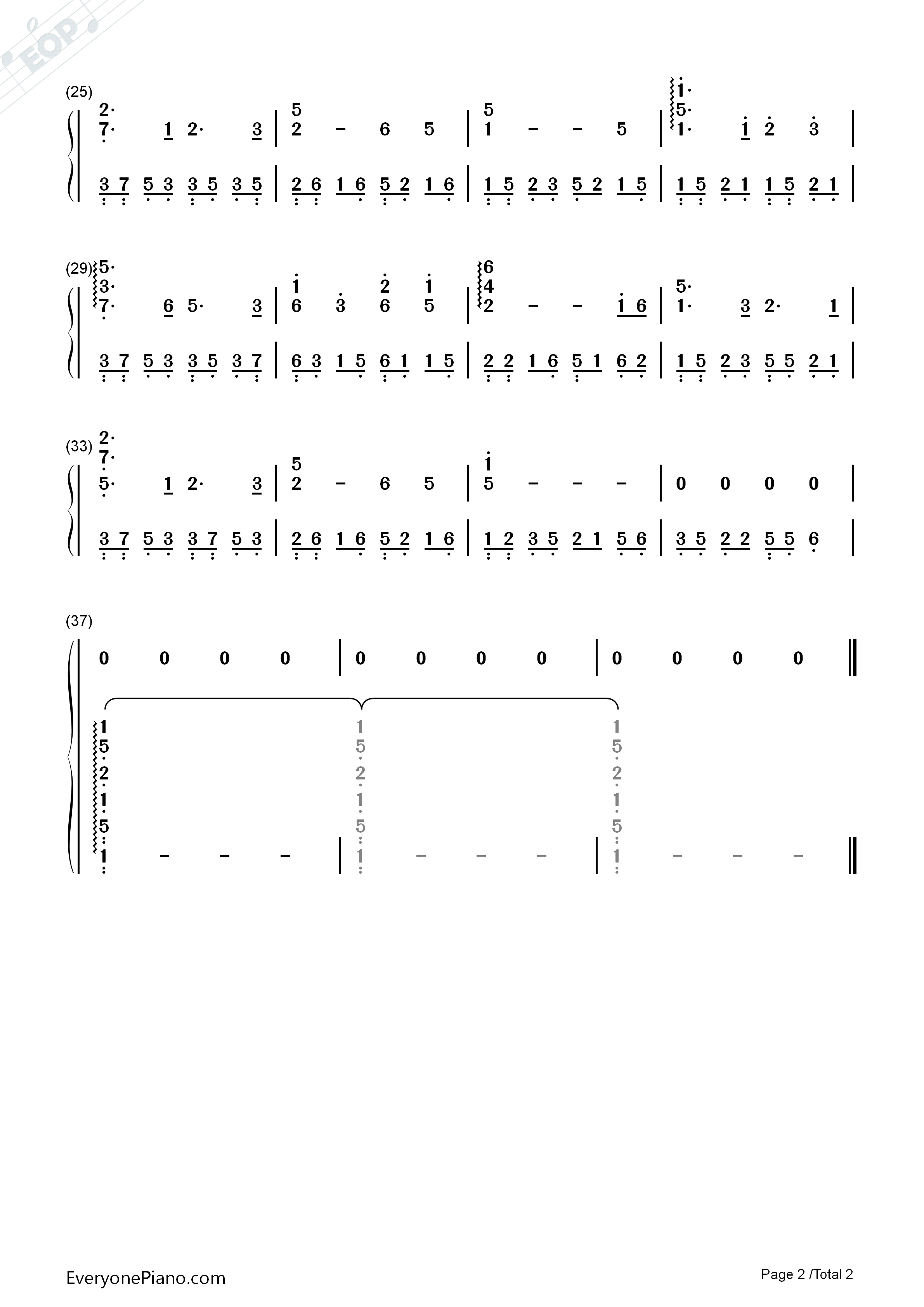 黄昏尼罗河钢琴简谱_孙晔演唱