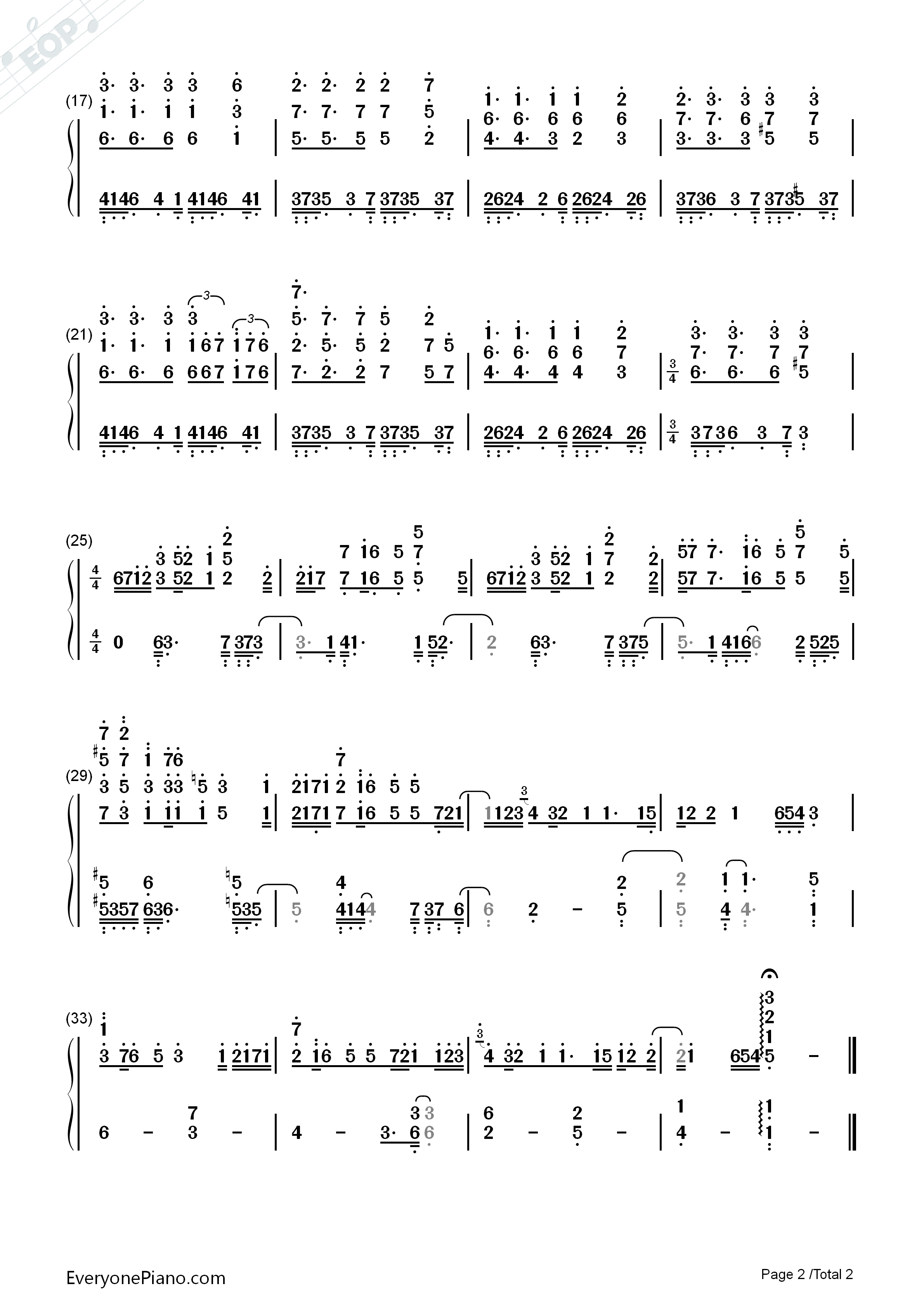 ソリテュード钢琴简谱_光宗信吉演唱