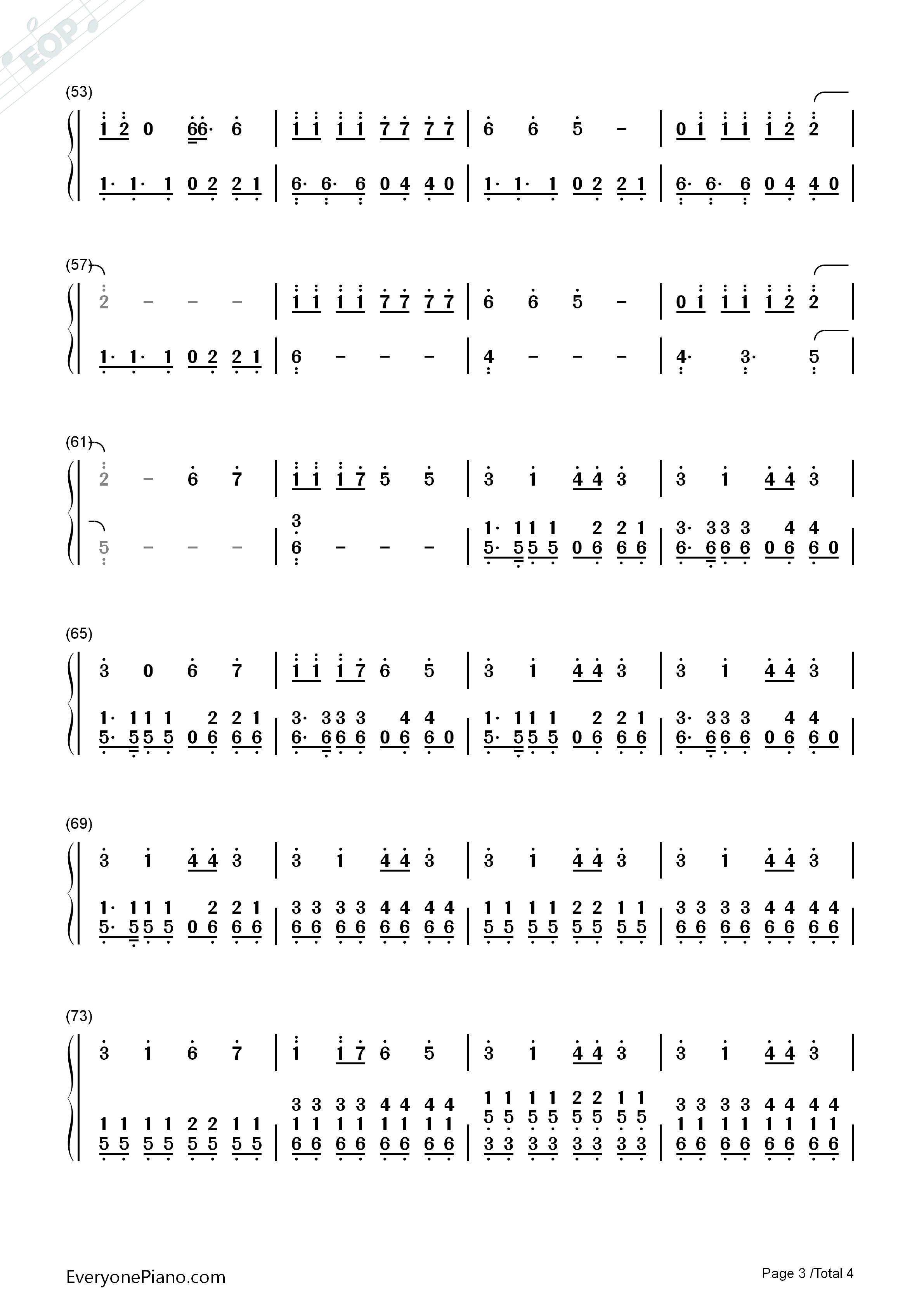 More_Than_You_Know钢琴简谱_Axwell__Ingrosso演唱