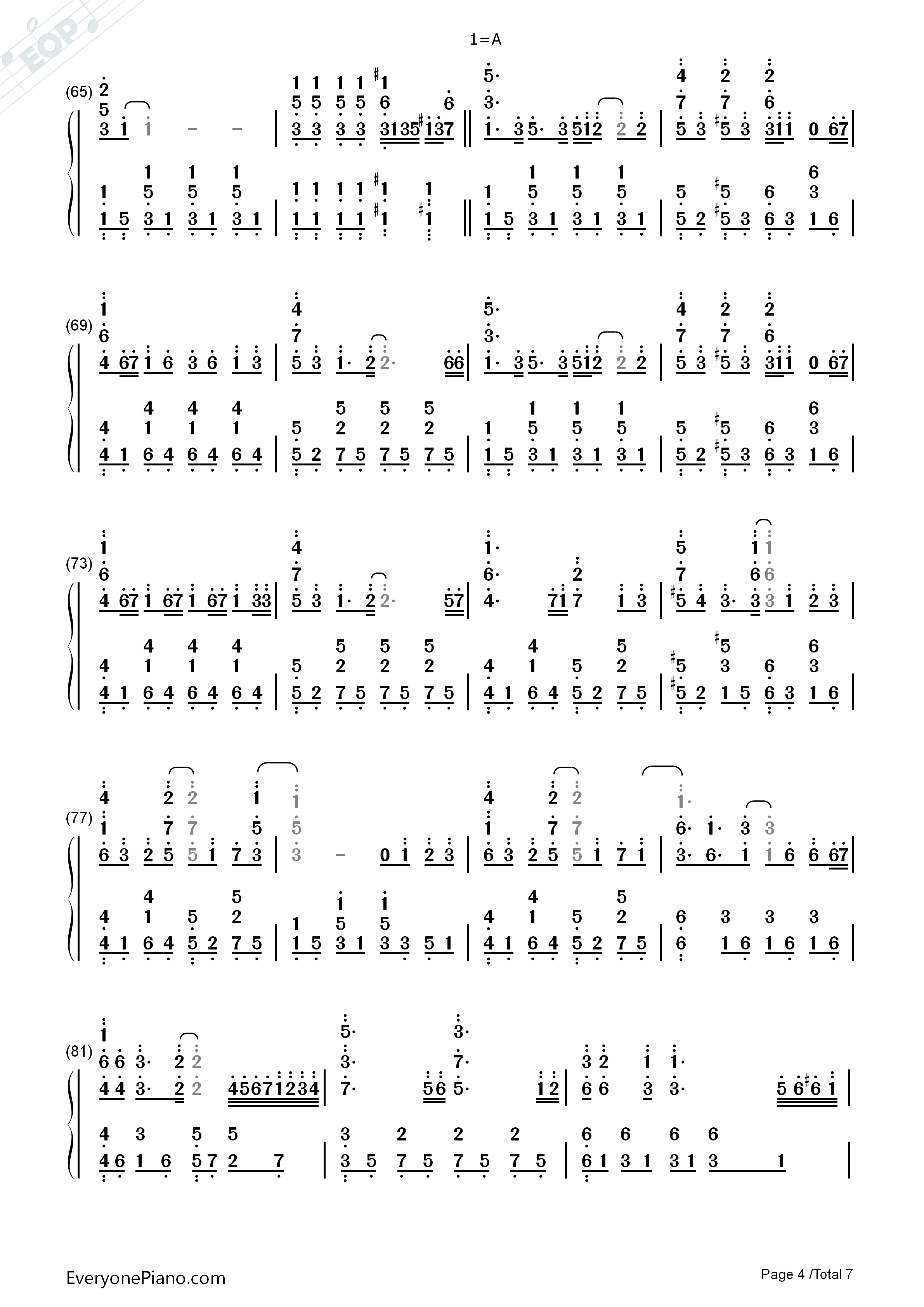 きみも悪い人でよかった钢琴简谱_初音未来演唱