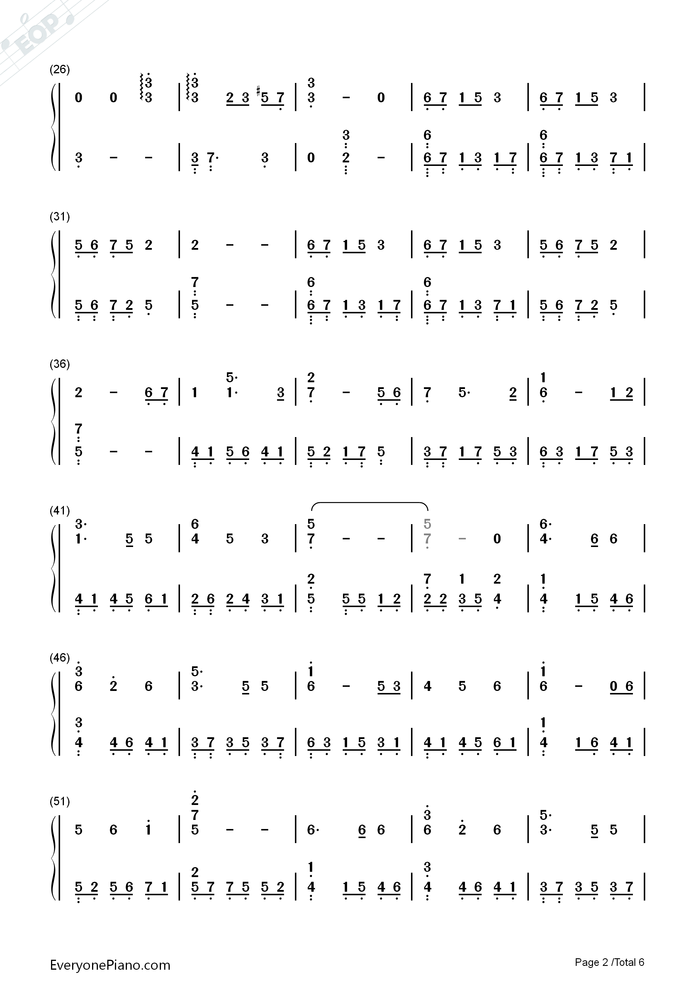 失忆蝴蝶钢琴简谱_陈奕迅演唱