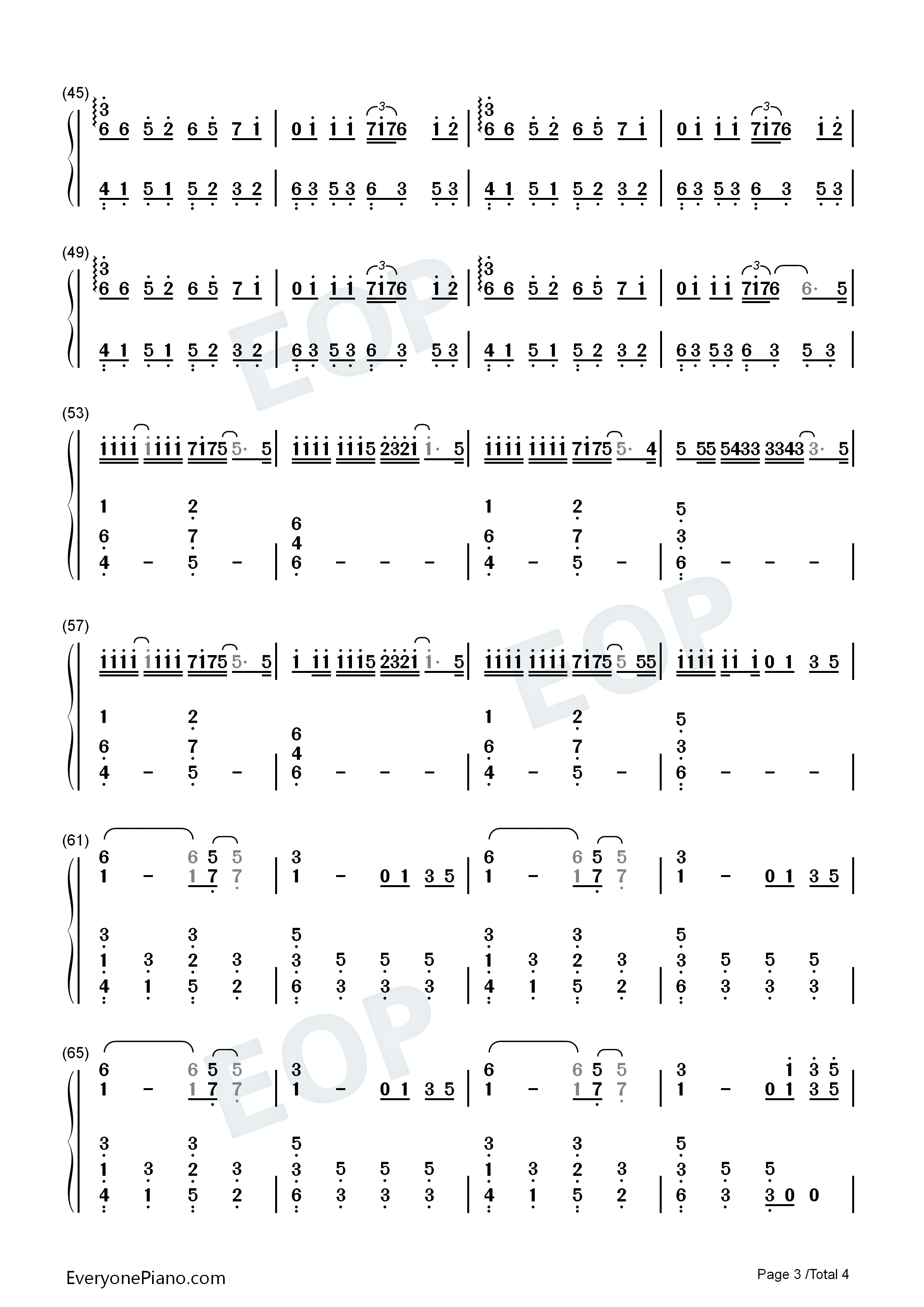 病名为爱钢琴简谱_镜音双子演唱