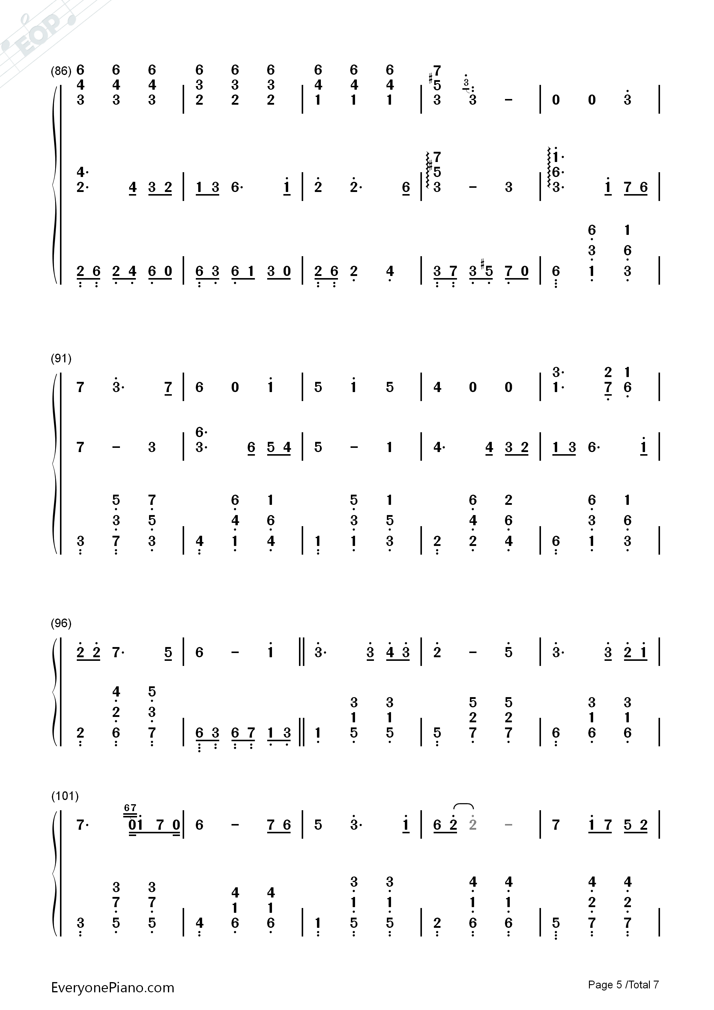 别了夏天钢琴简谱_手嶌葵演唱