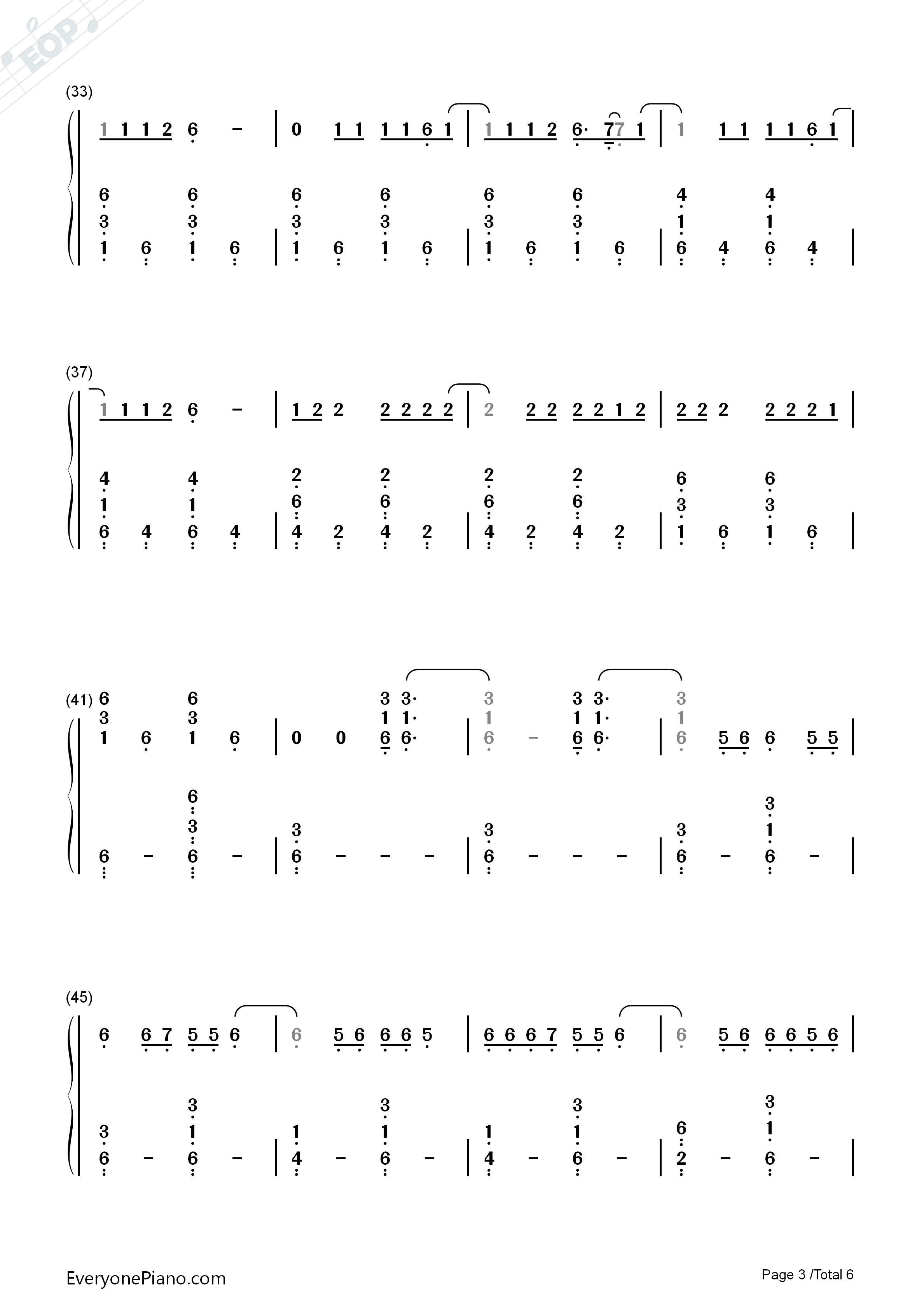 Crazy_in_Love钢琴简谱_Sofia_Karlberg演唱