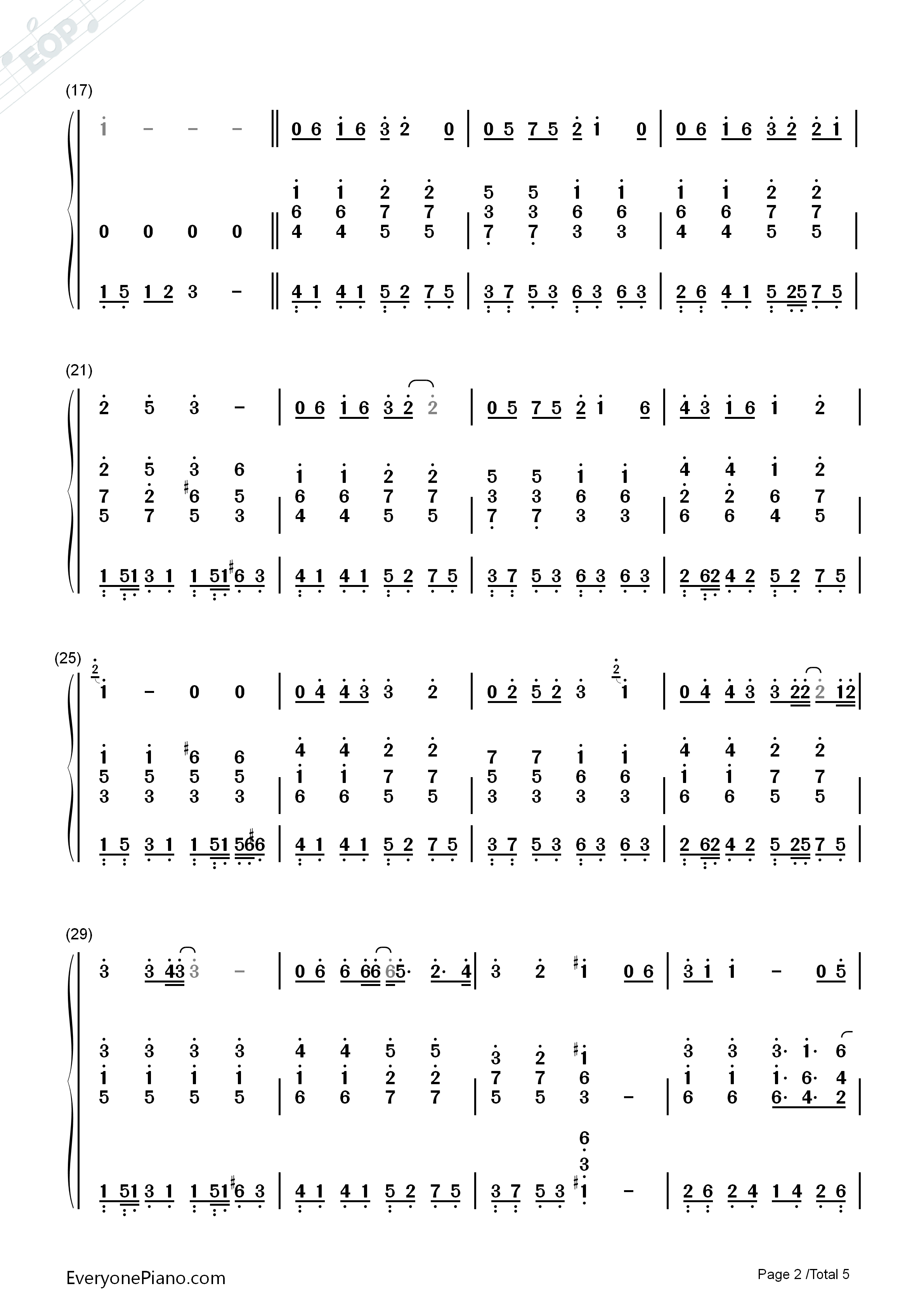 我真的受伤了钢琴简谱_张学友演唱