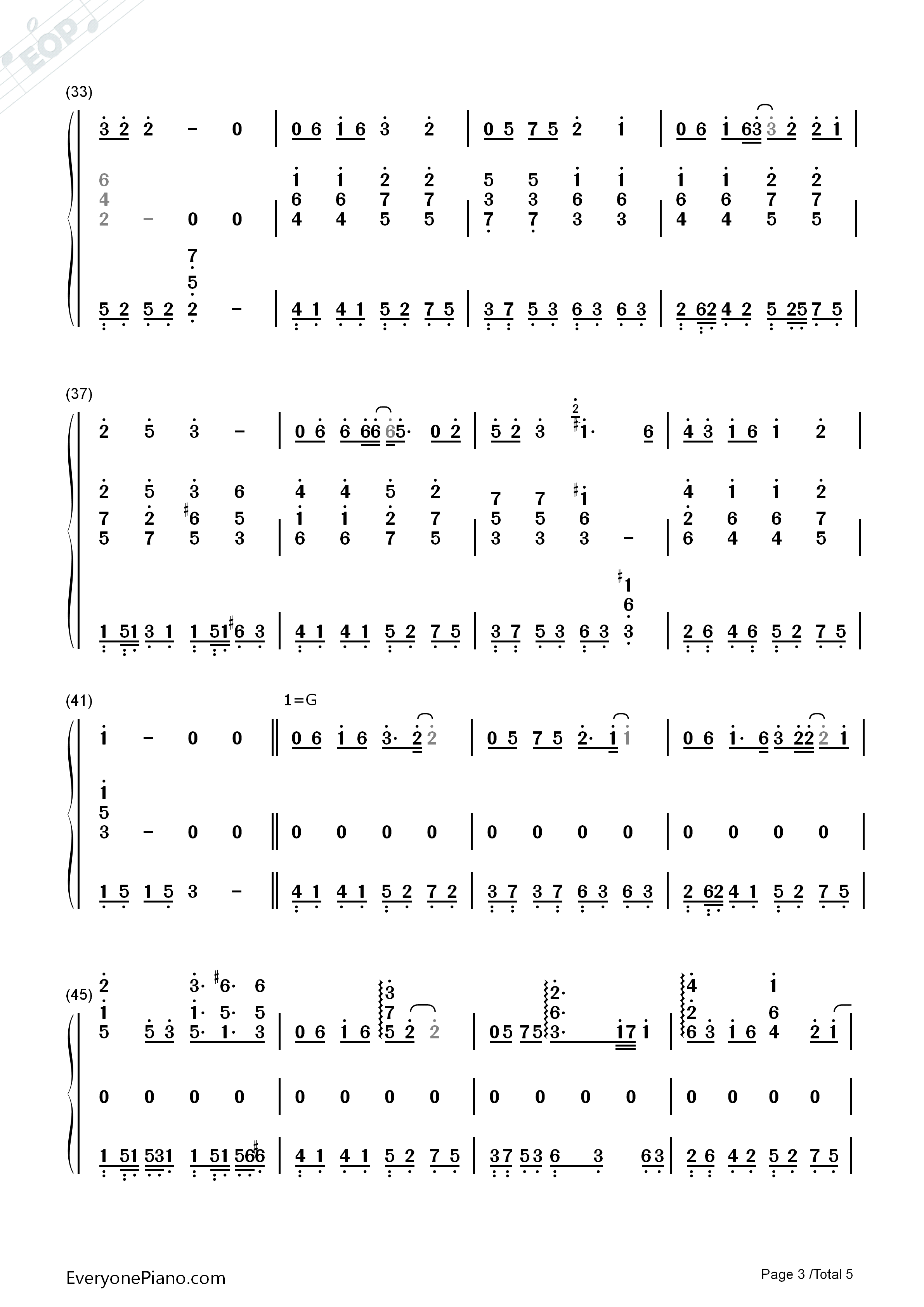 我真的受伤了钢琴简谱_张学友演唱
