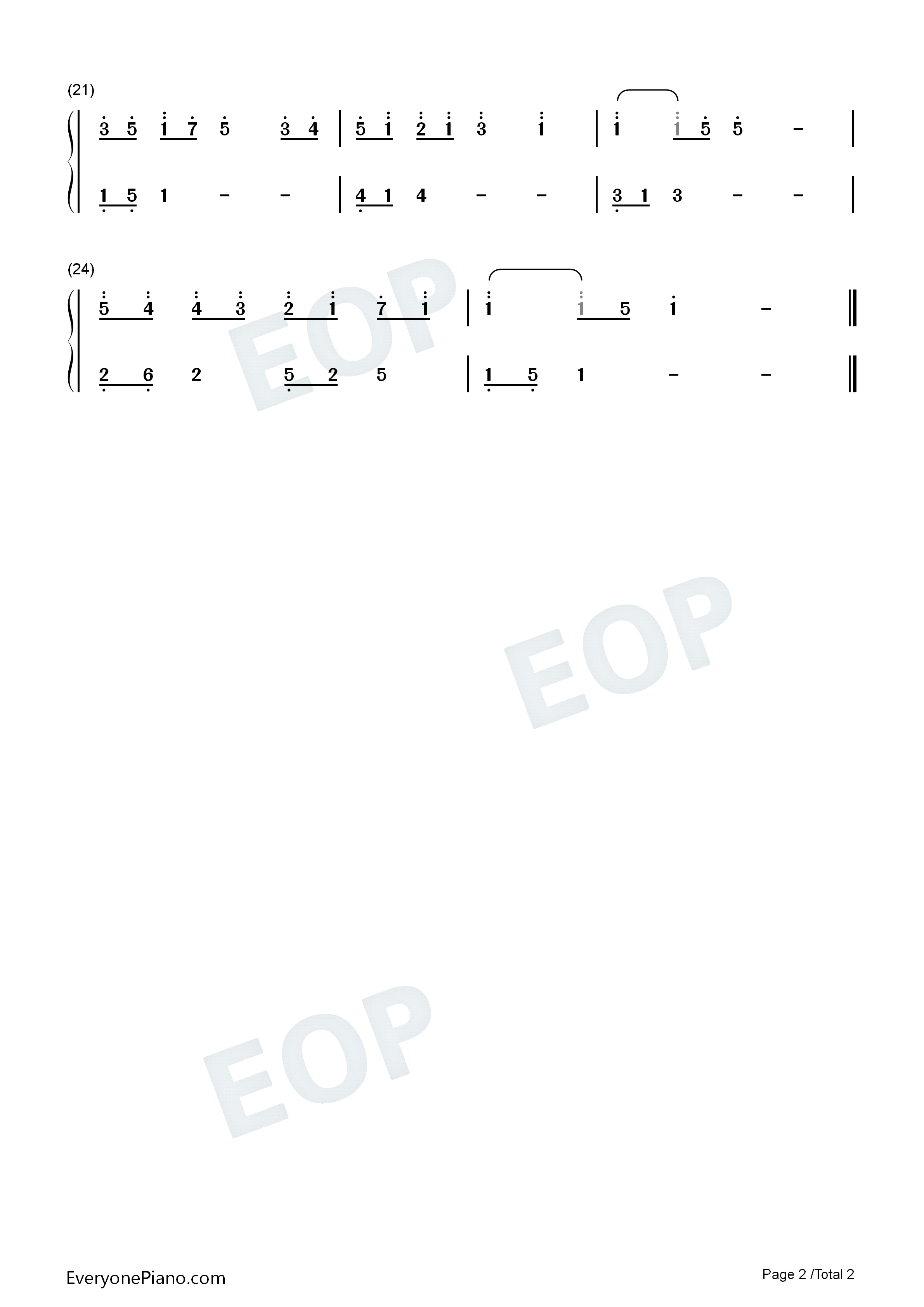 Loving_You钢琴简谱_이지에이지_Easy_Age演唱