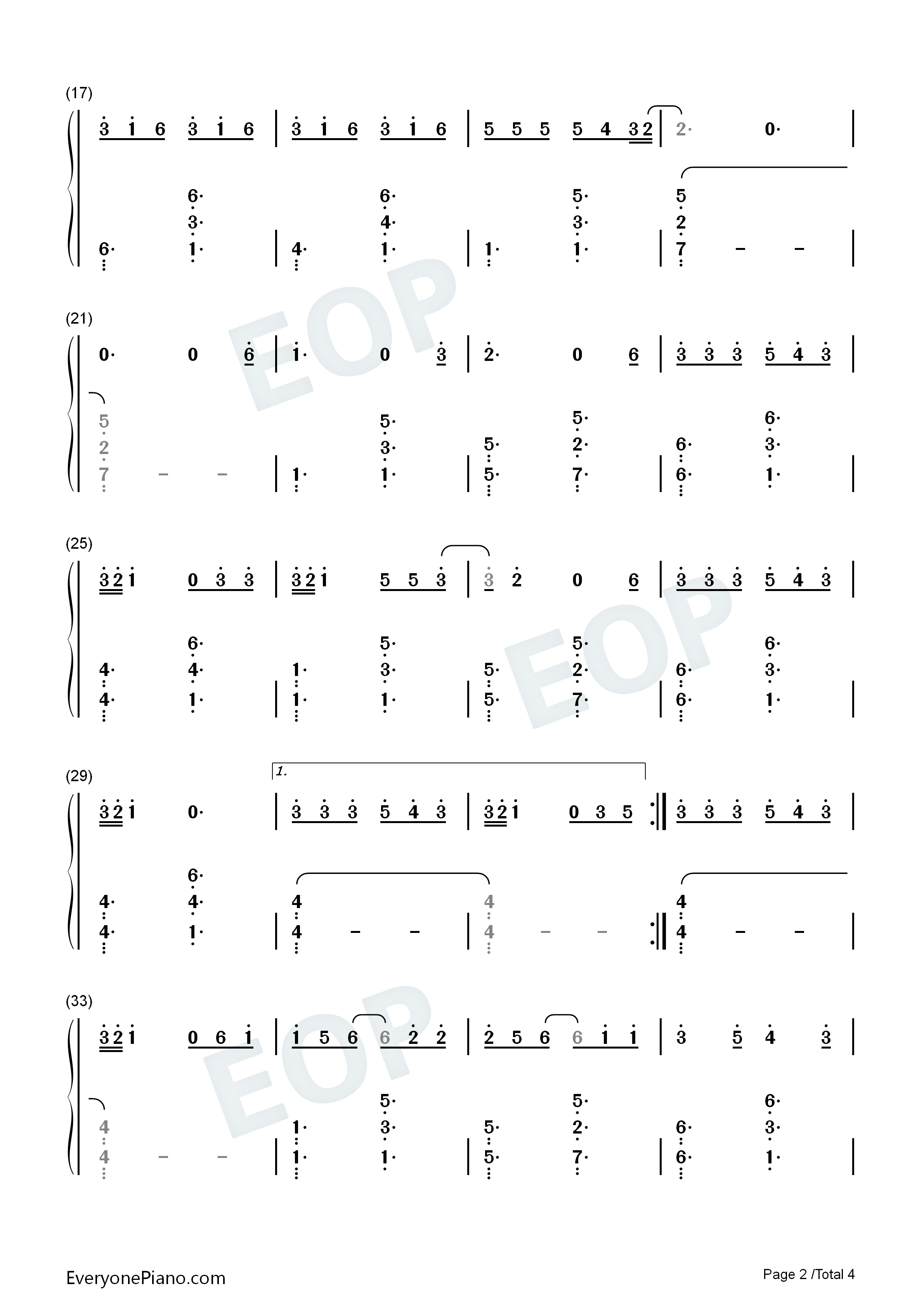 Hold_My_Hand钢琴简谱_Lady_Gaga演唱