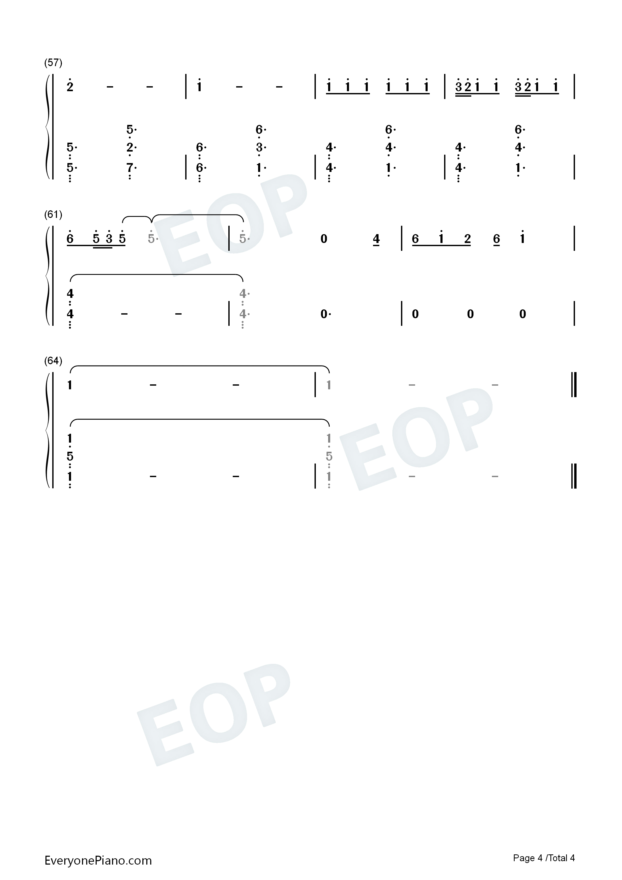 Hold_My_Hand钢琴简谱_Lady_Gaga演唱