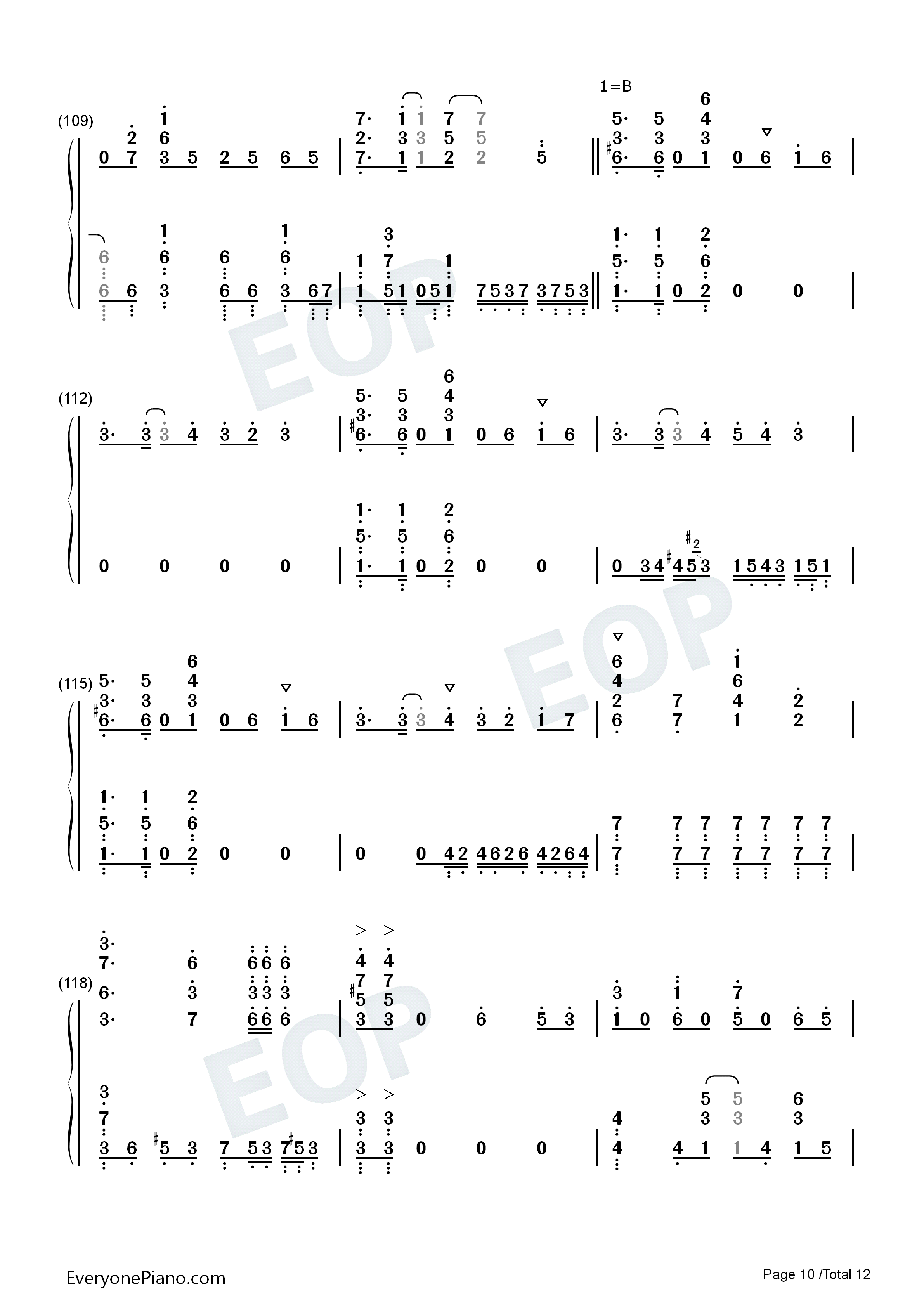四角運命钢琴简谱_三月的Phantasia演唱