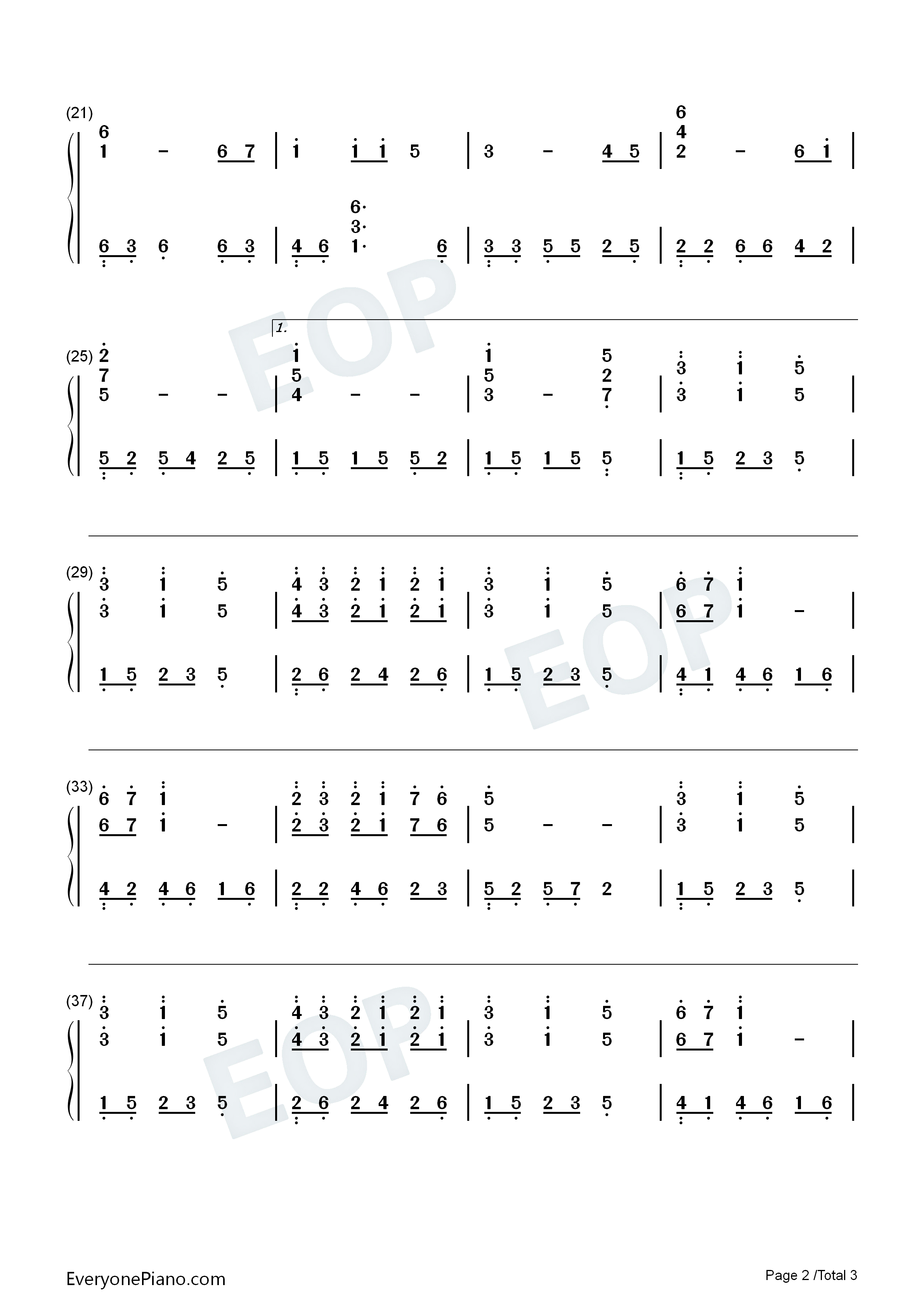 熊猫京京片尾曲钢琴简谱_金熊猫演唱