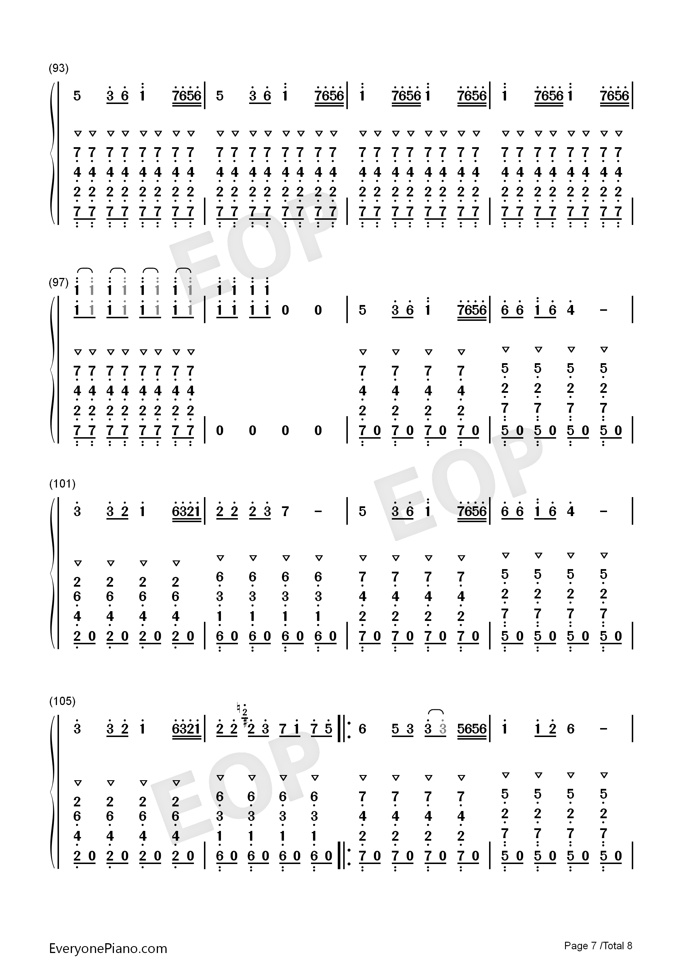 The_Spectre钢琴简谱_Alan_Walker演唱