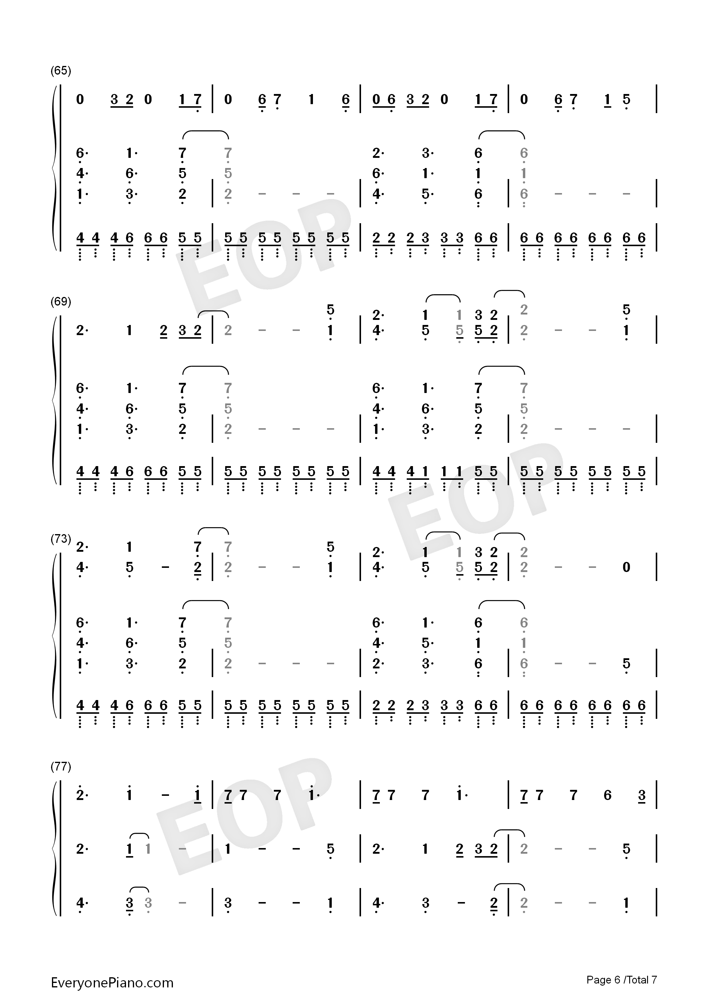 I_Think_Im_Okay钢琴简谱_Machine_Gun_Kelly_Yungblud_Travis_Barker演唱