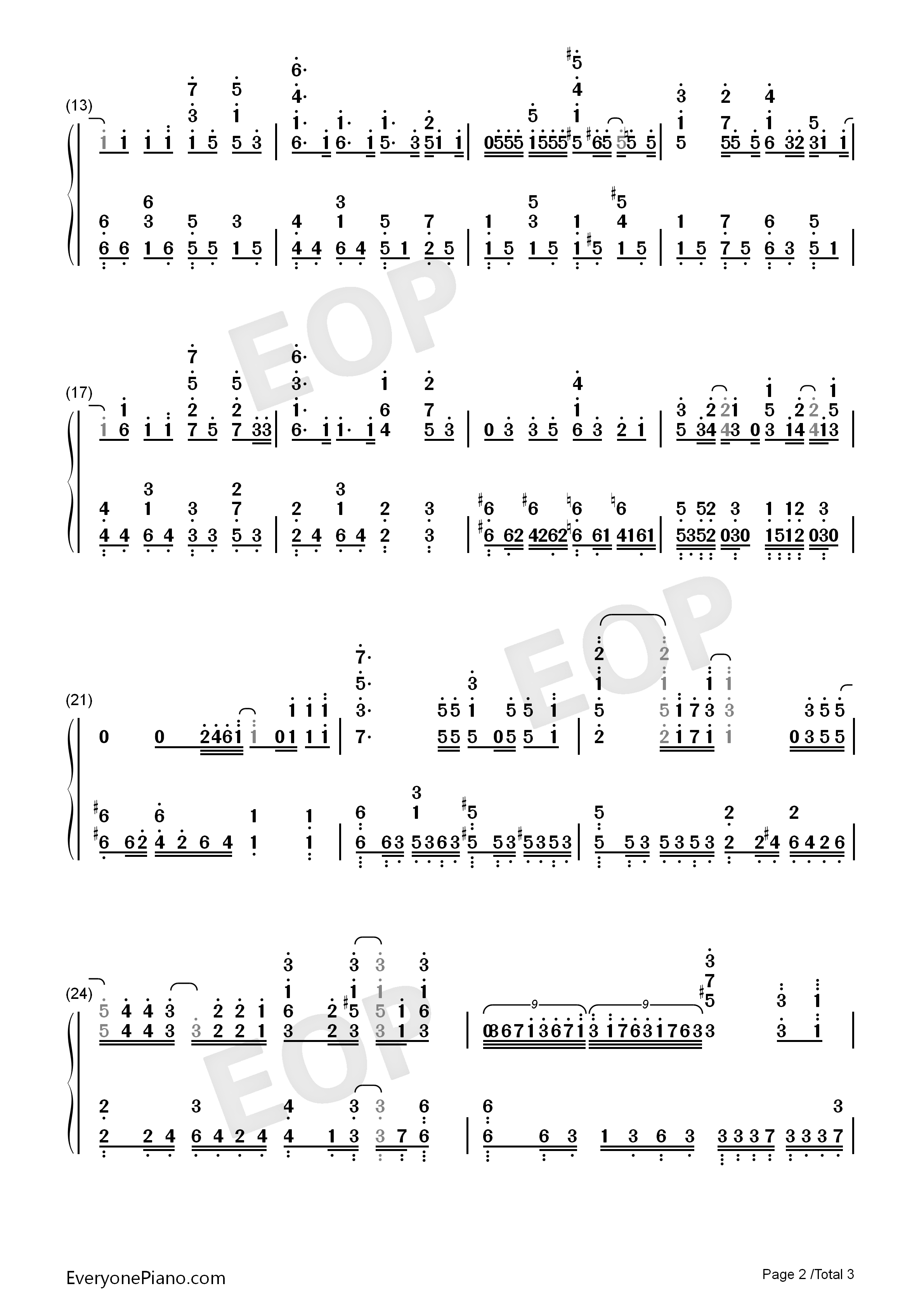 ハジメノウタ钢琴简谱_DracoVirgo演唱