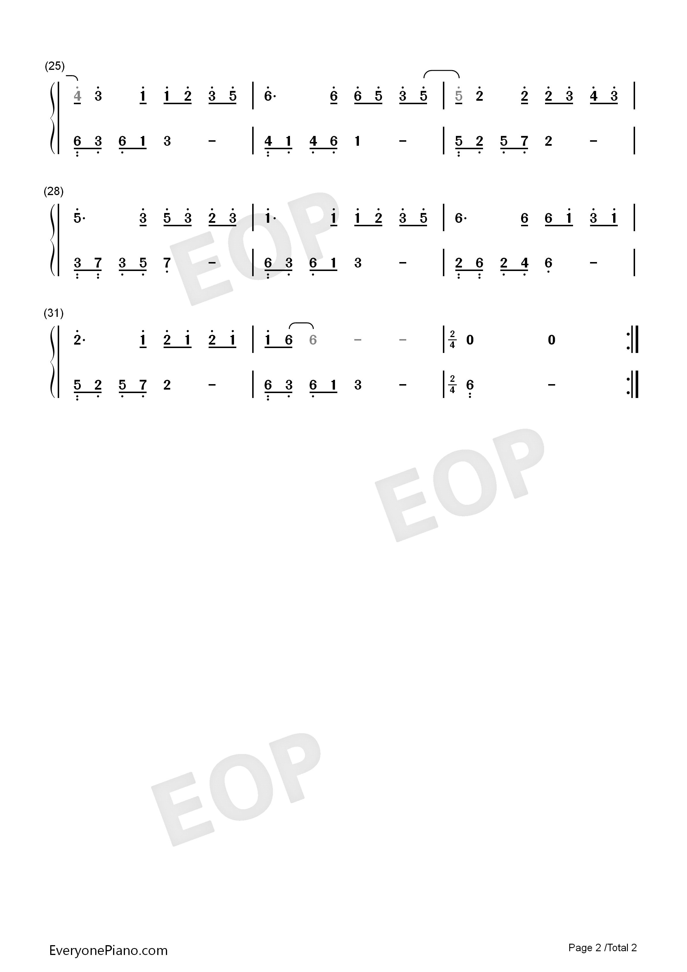 渡我不渡她钢琴简谱_孤独诗人演唱