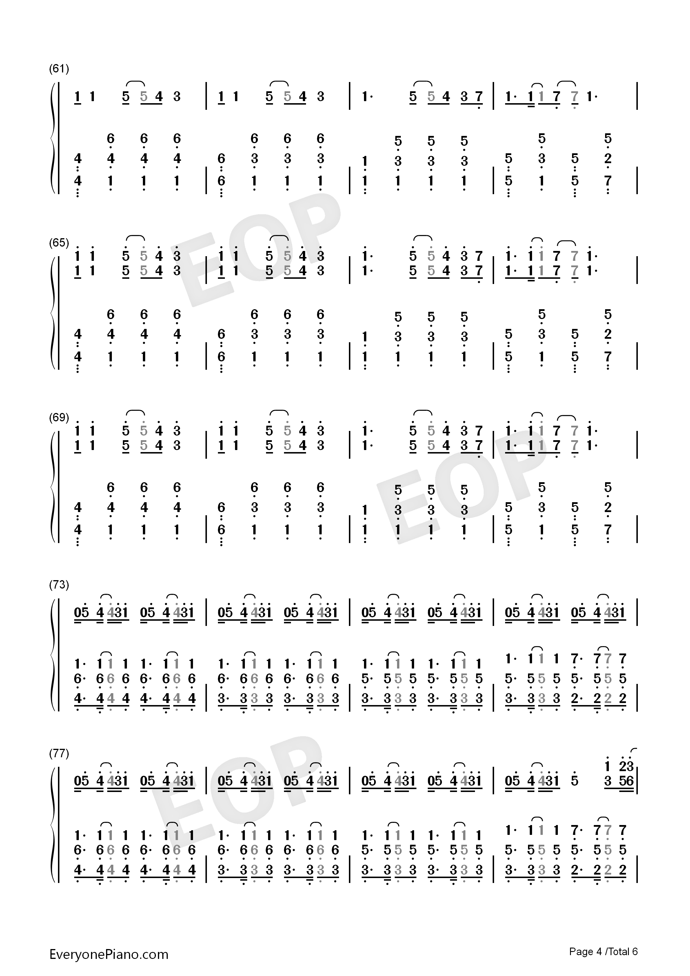 You_Only_Live_Once钢琴简谱_羽多野涉演唱