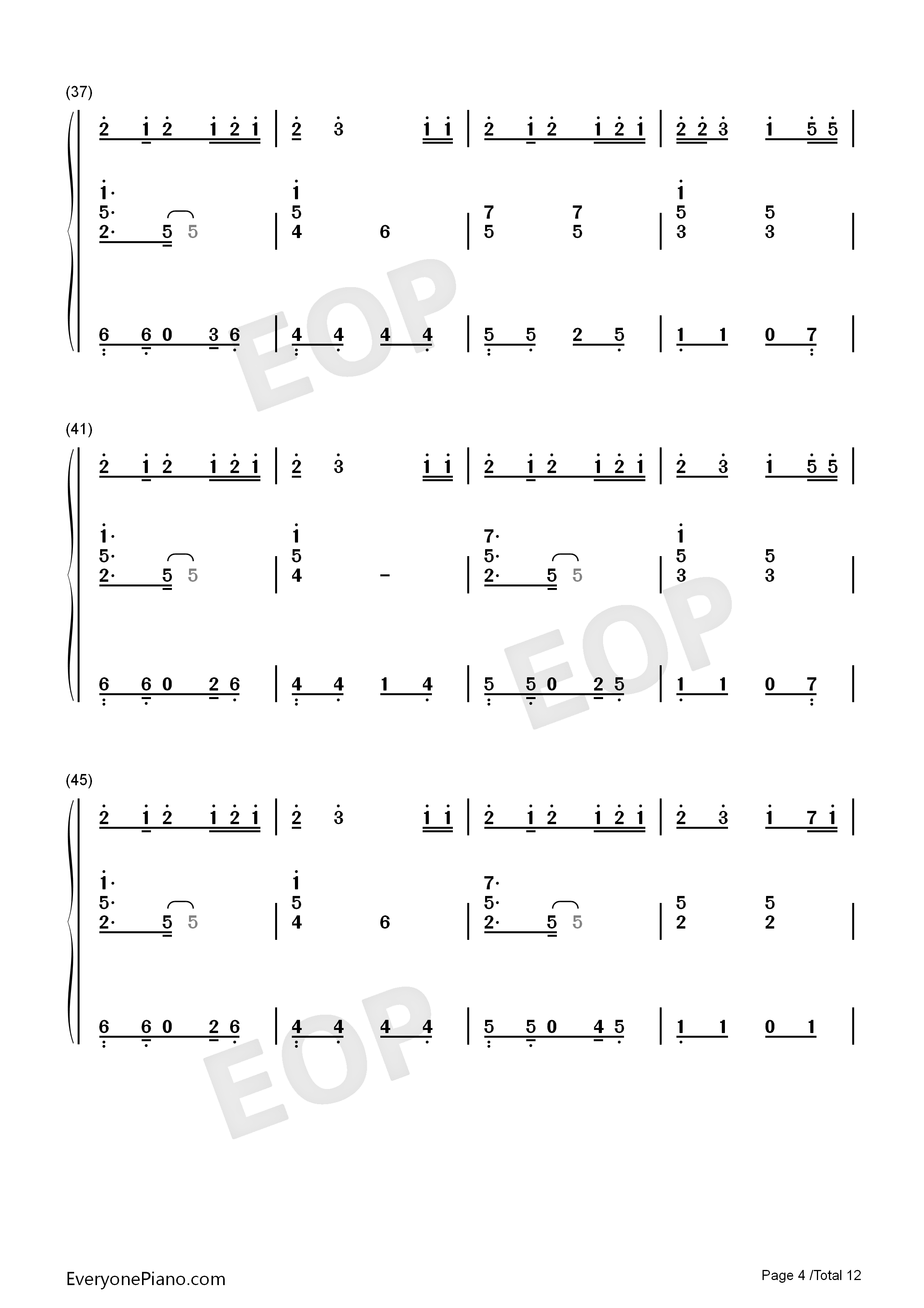 最后的旅行钢琴简谱_Rainton桐演唱