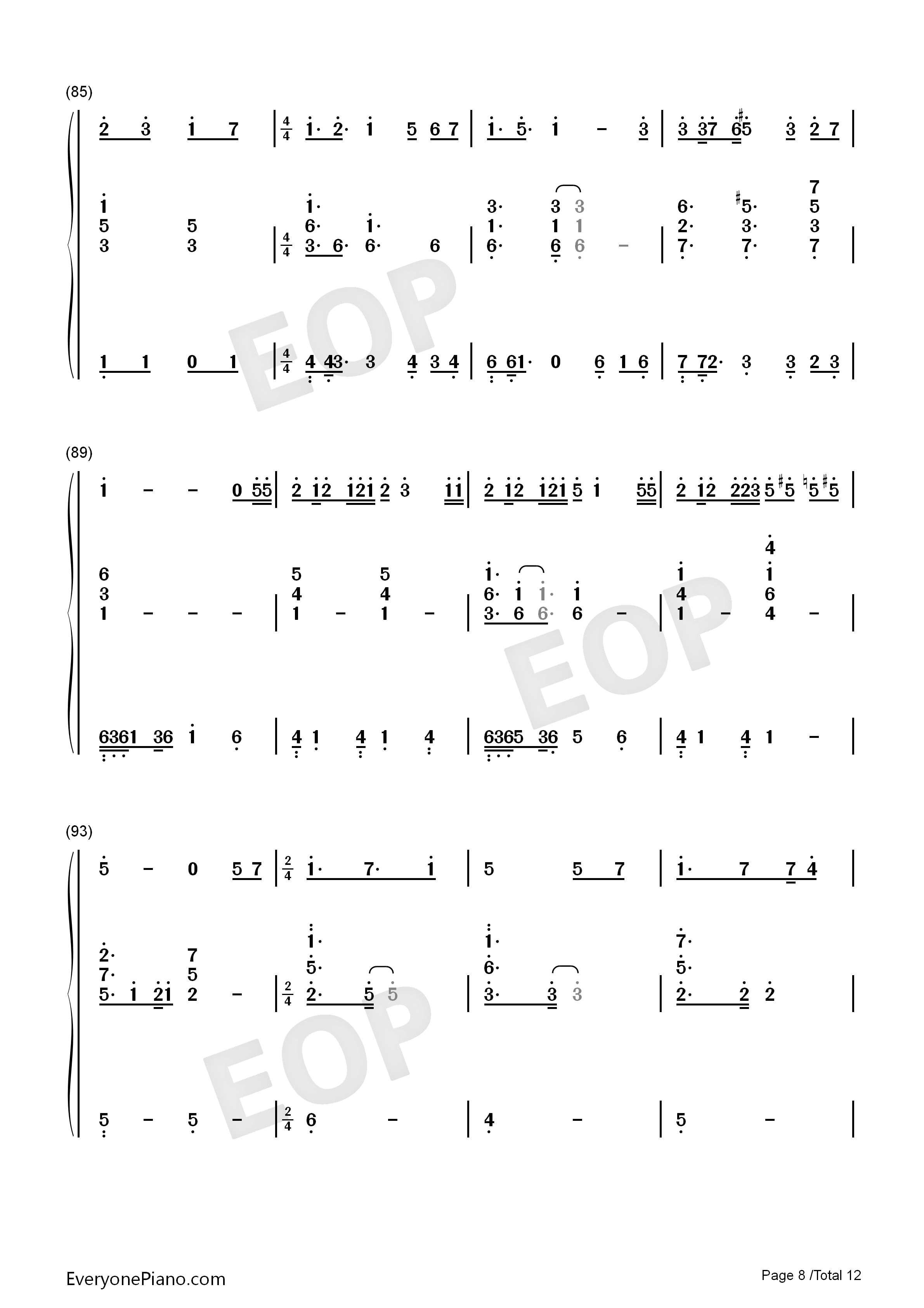 最后的旅行钢琴简谱_Rainton桐演唱