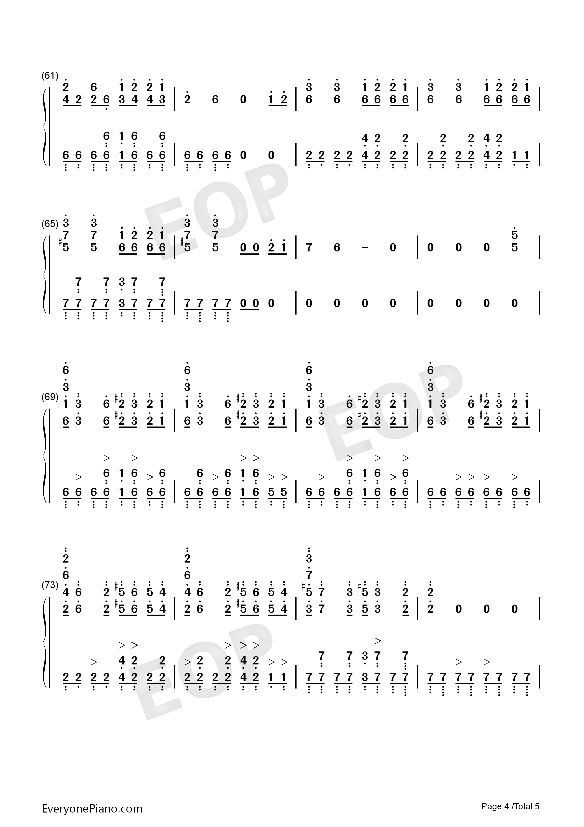 Bad_Guy钢琴简谱_Billie_Eilish演唱