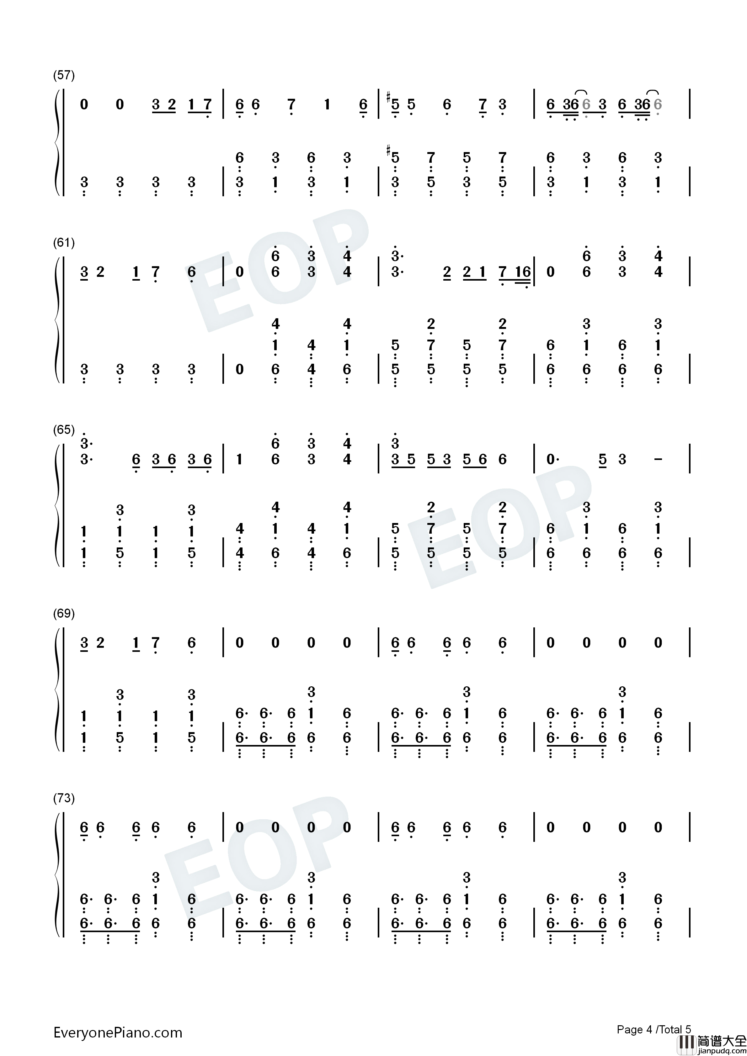 Love_Dive钢琴简谱_IVE演唱