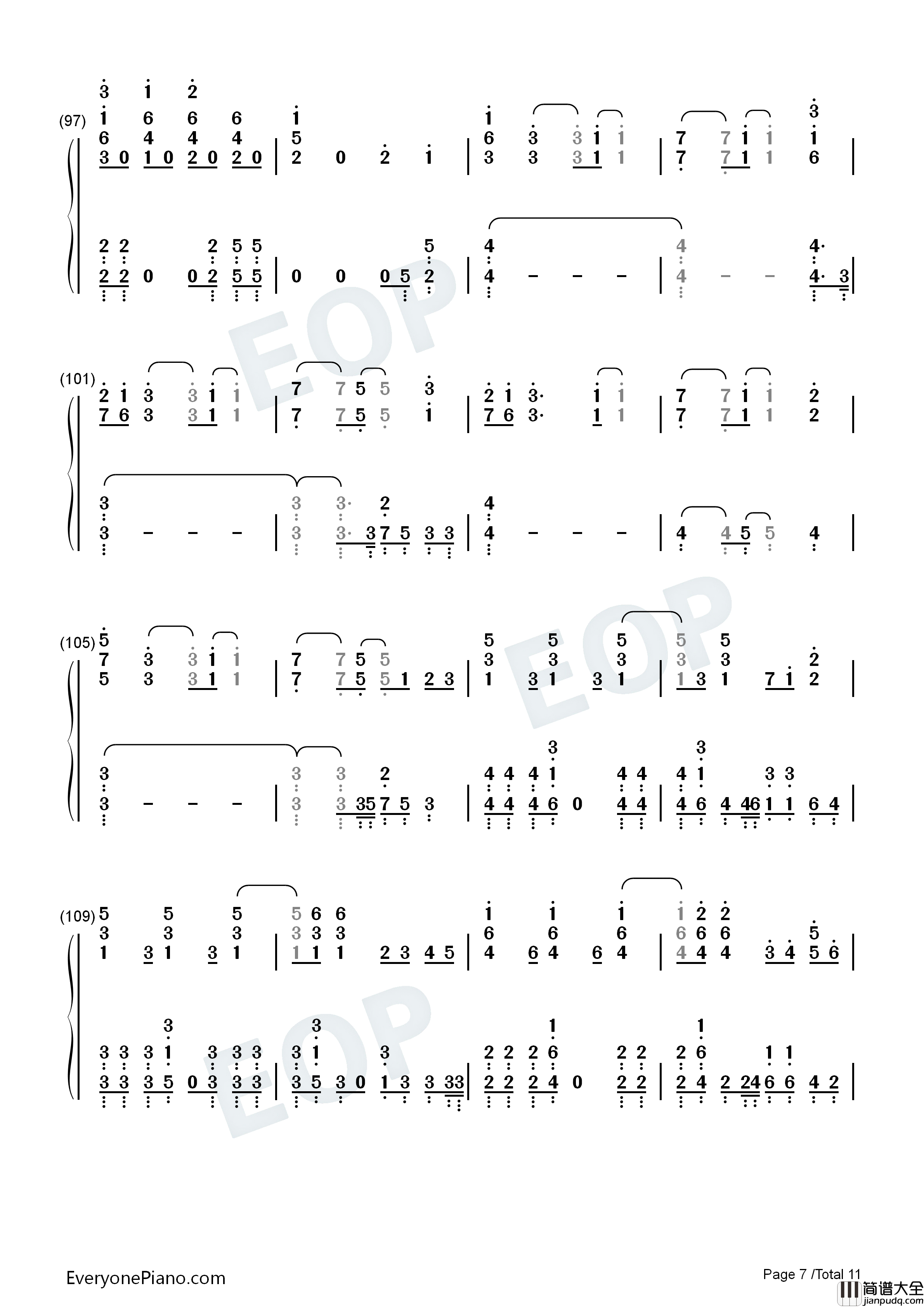 凸凹钢琴简谱_吉冈圣惠演唱