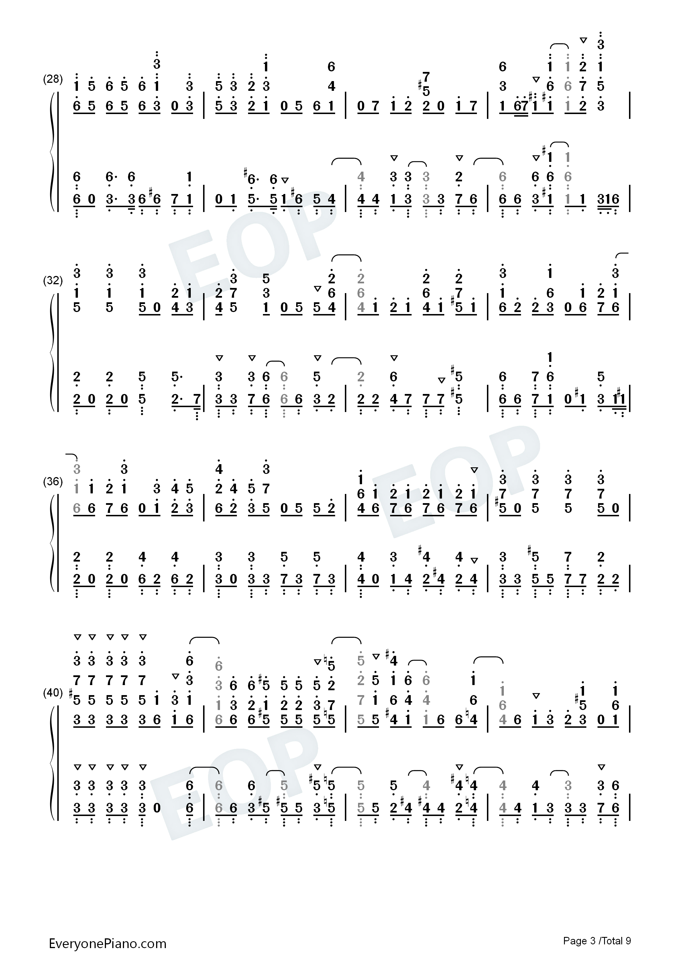 GIRI_GIRI钢琴简谱_铃木雅之_すぅ演唱