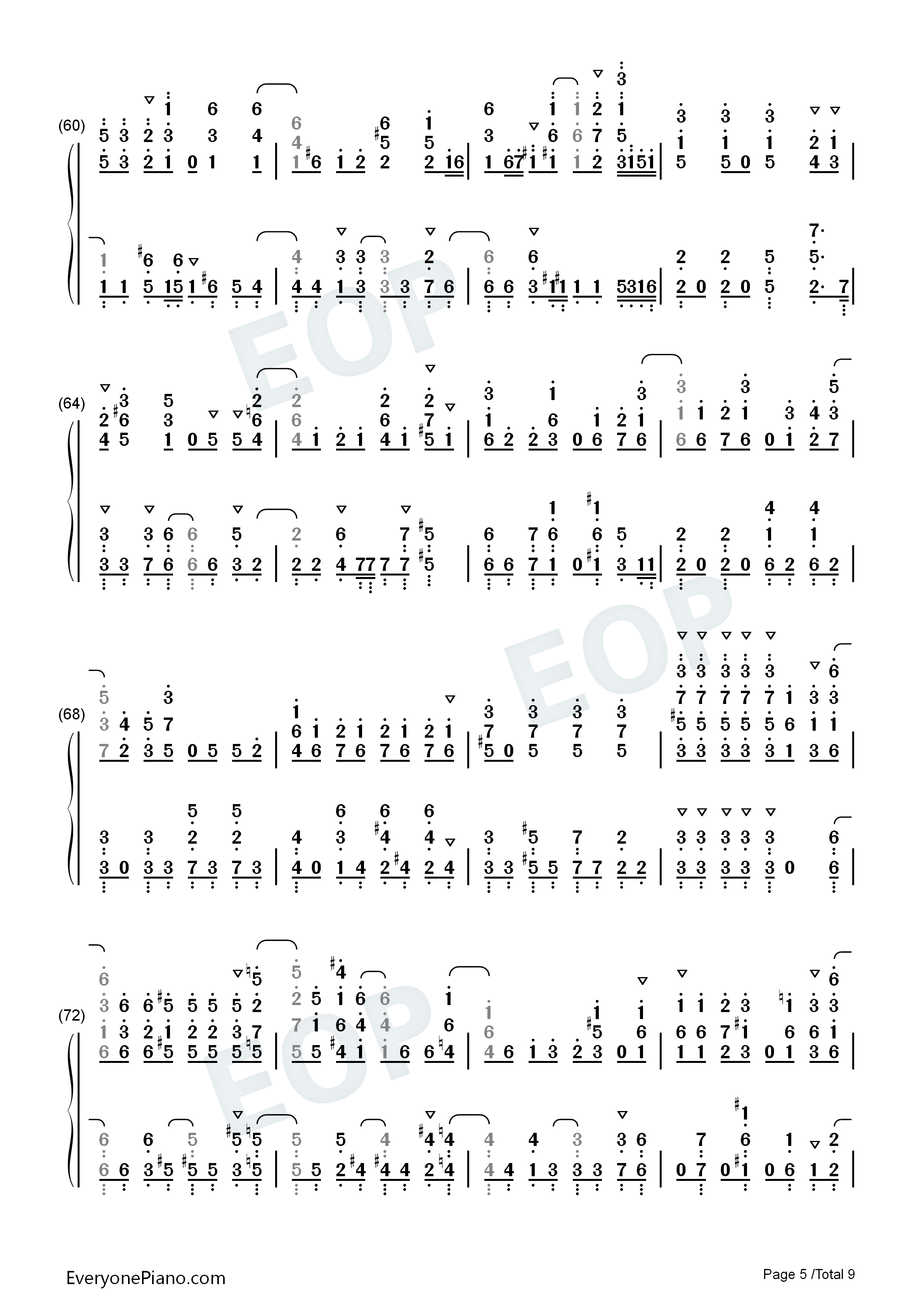 GIRI_GIRI钢琴简谱_铃木雅之_すぅ演唱