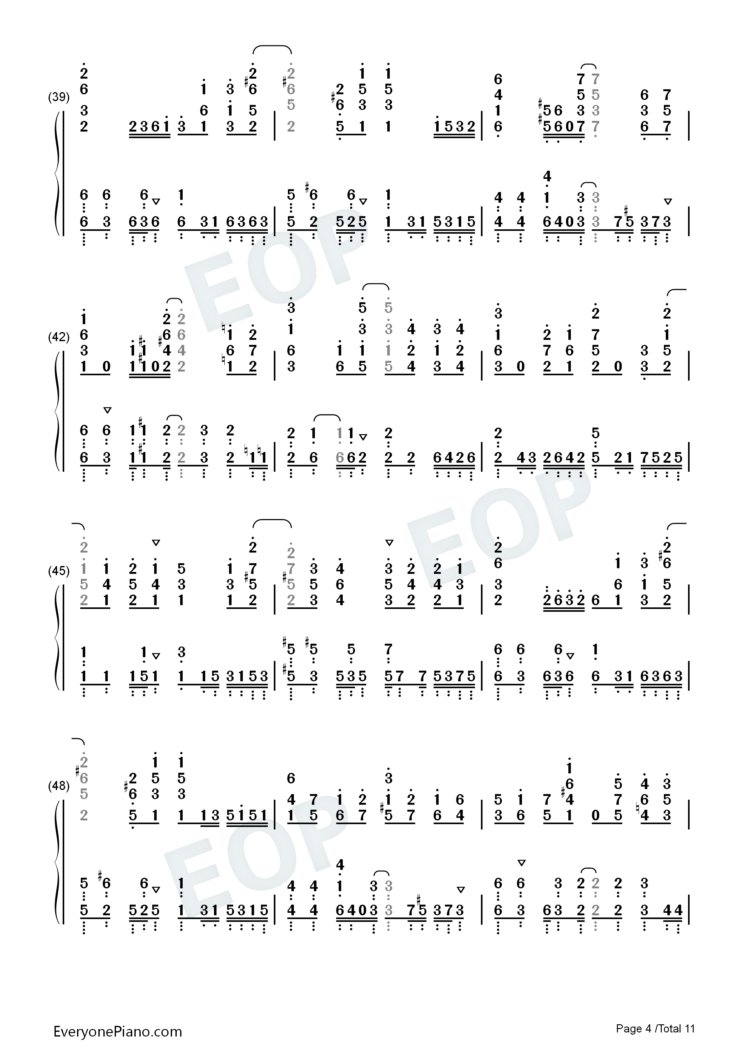 ミックスナッツ钢琴简谱_Official髭男dism演唱