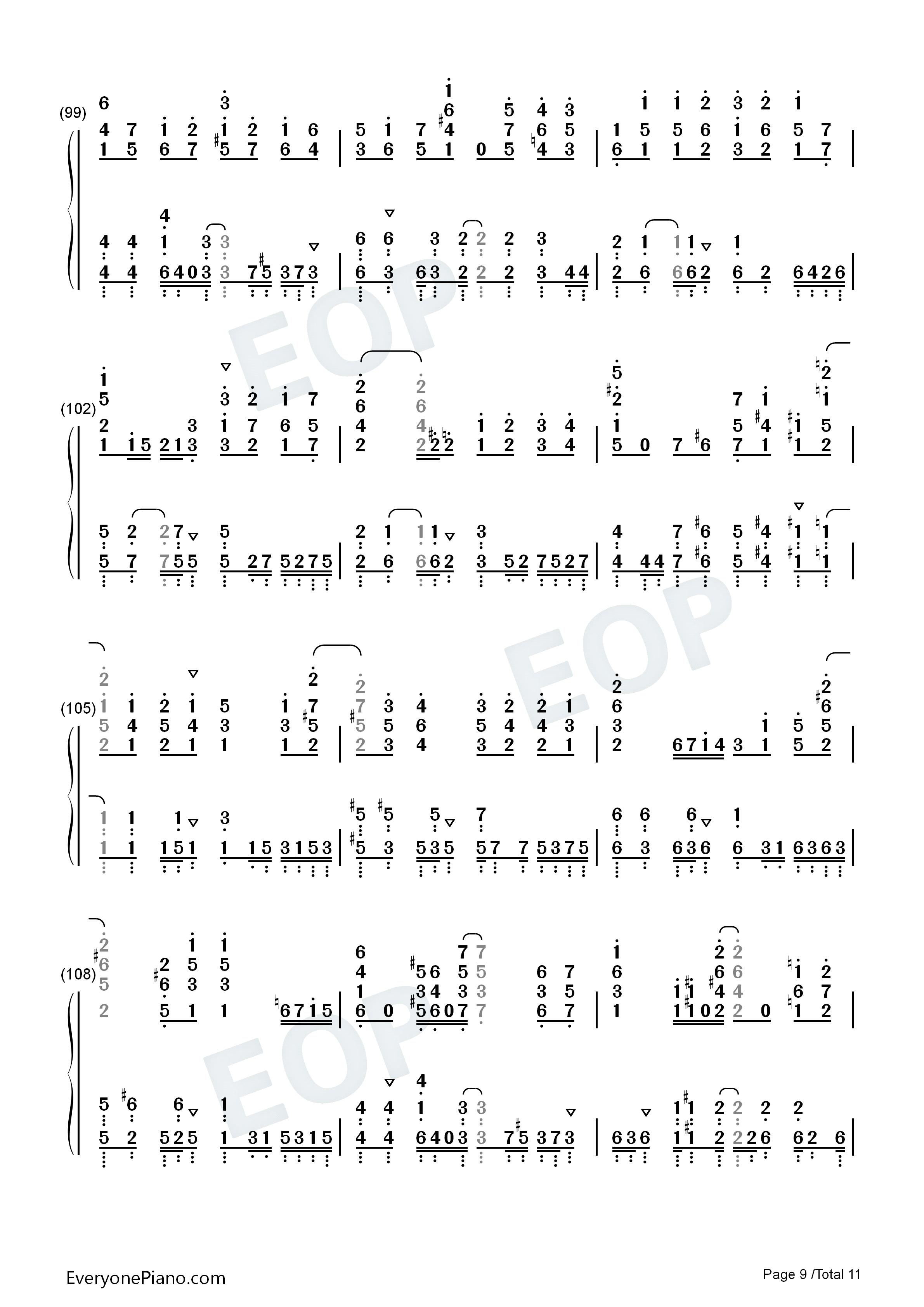 ミックスナッツ钢琴简谱_Official髭男dism演唱