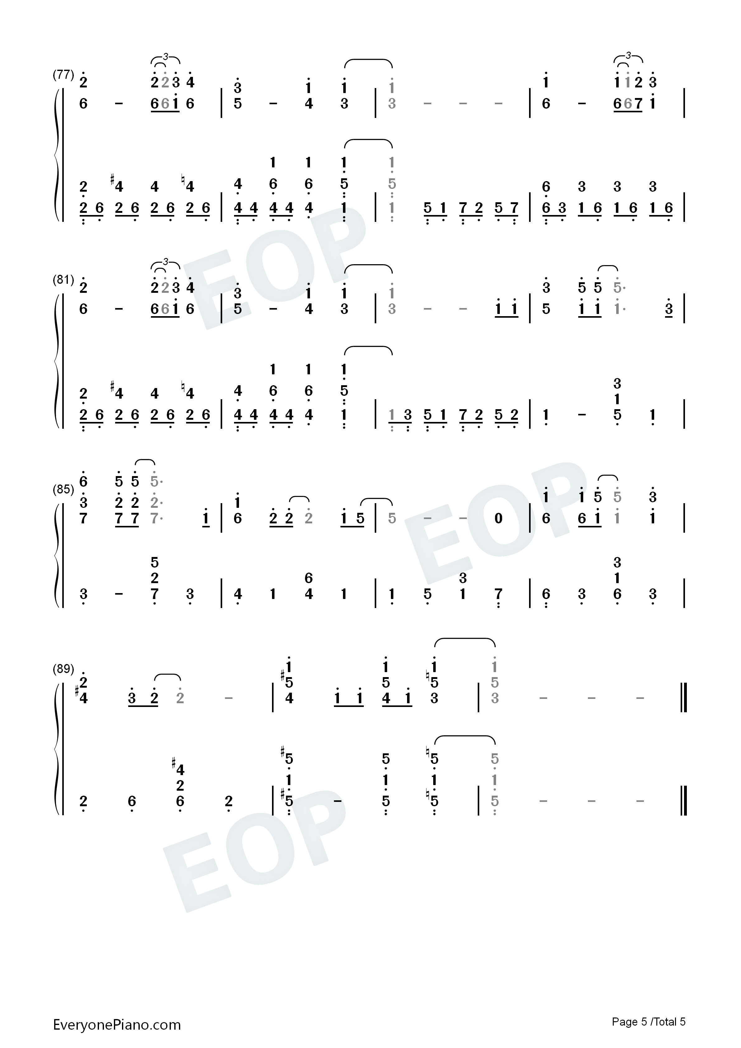 Still_Life钢琴简谱_BIGBANG演唱