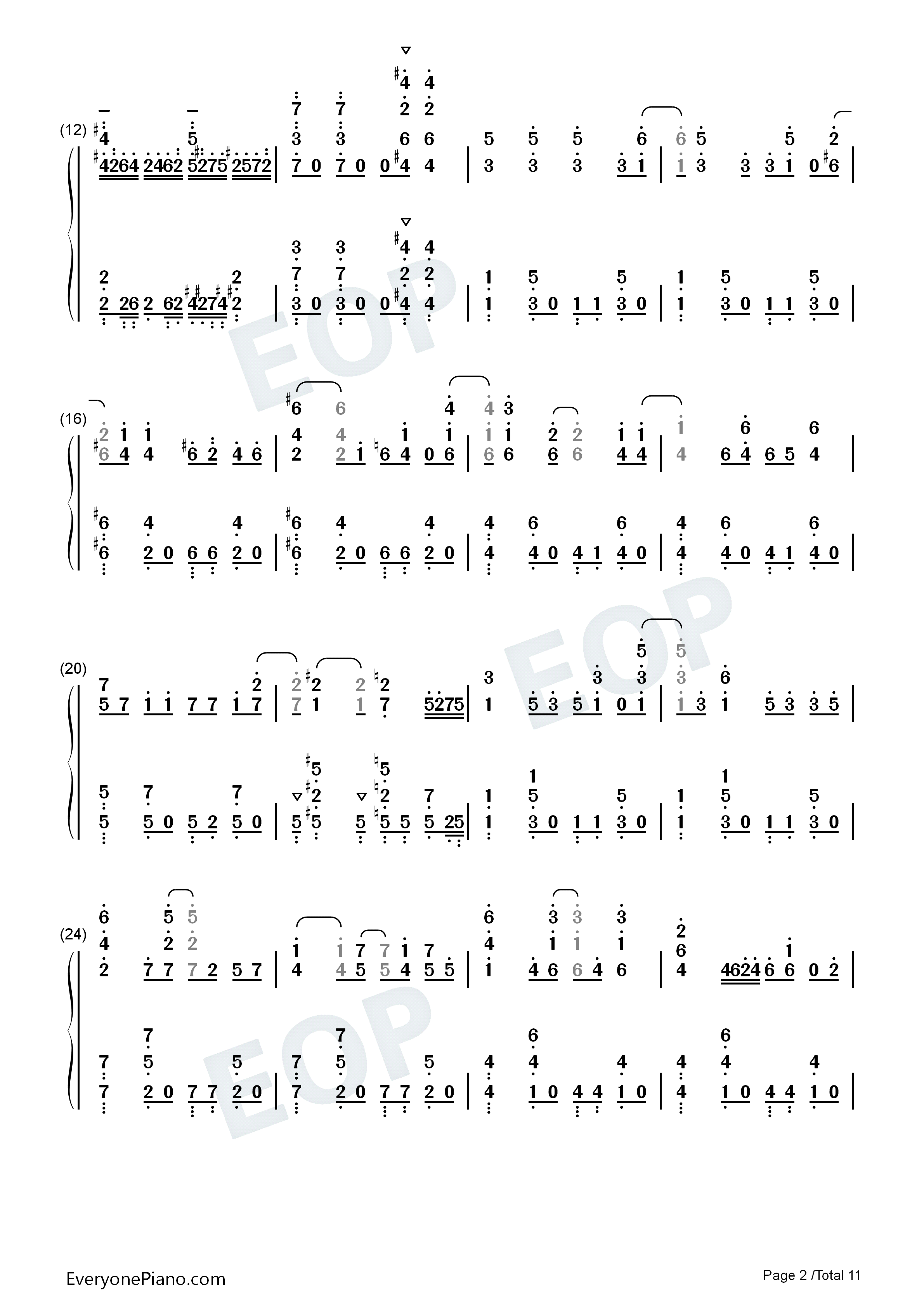 燦々デイズ钢琴简谱_スピラ・スピカ演唱