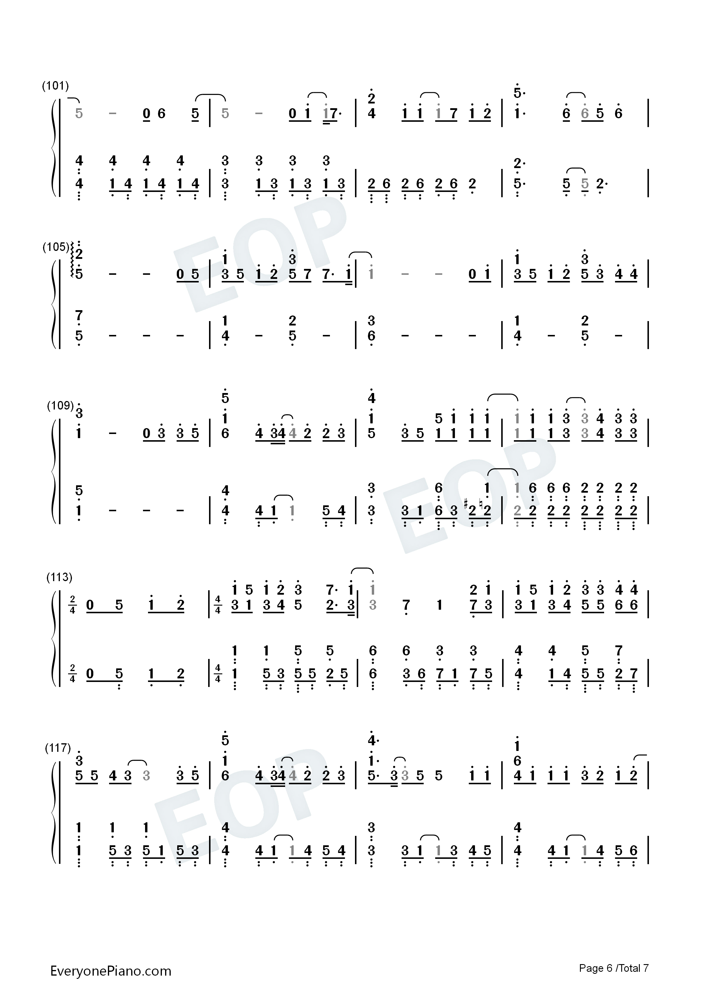 双葉钢琴简谱_爱缪_あいみょん演唱