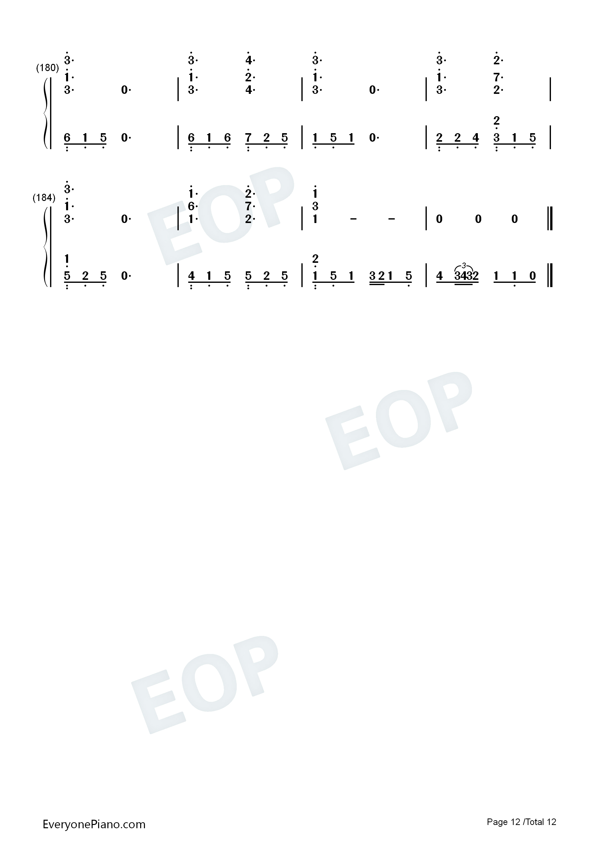 蒼のワルツ钢琴简谱_Eve演唱