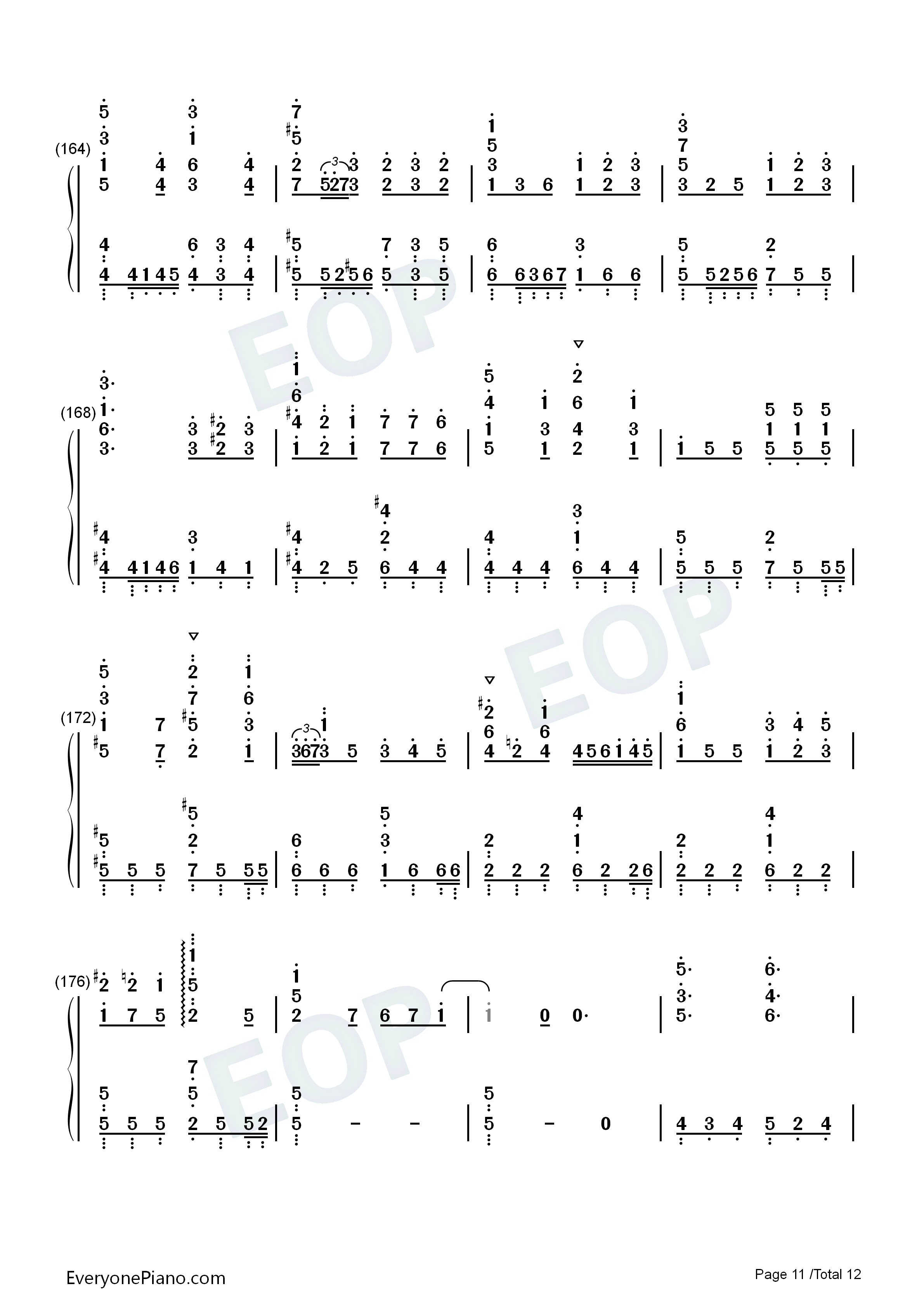 蒼のワルツ钢琴简谱_Eve演唱